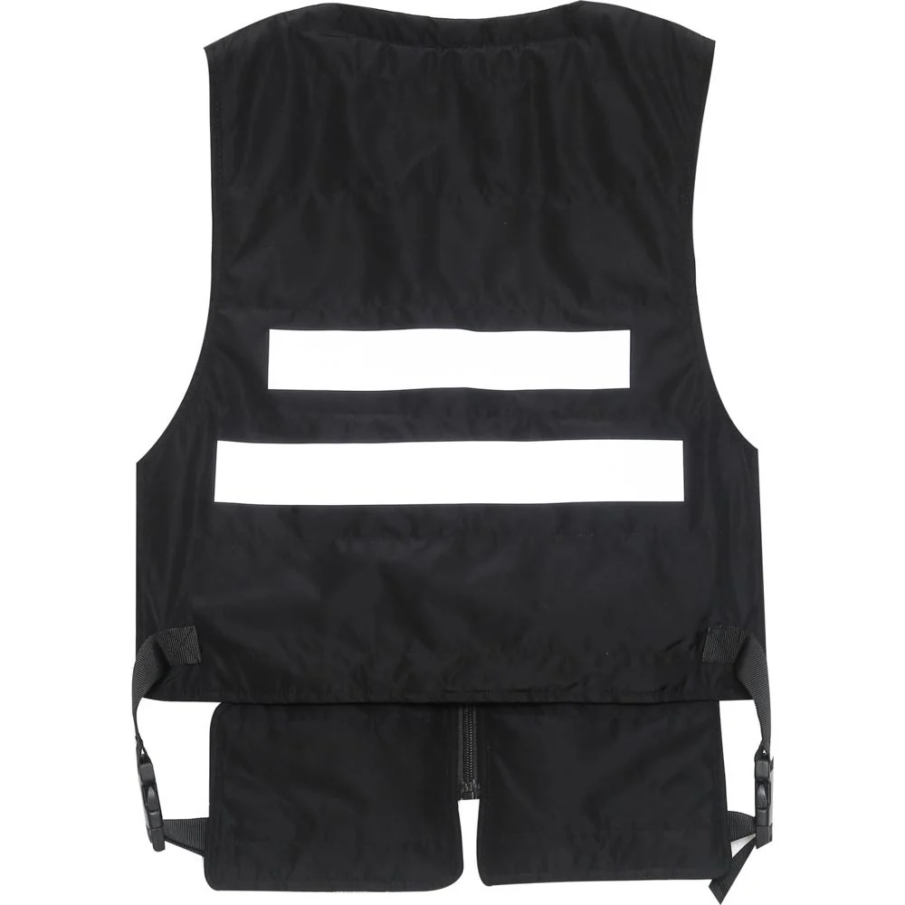 Gilet tactique léger court noir - Image 7