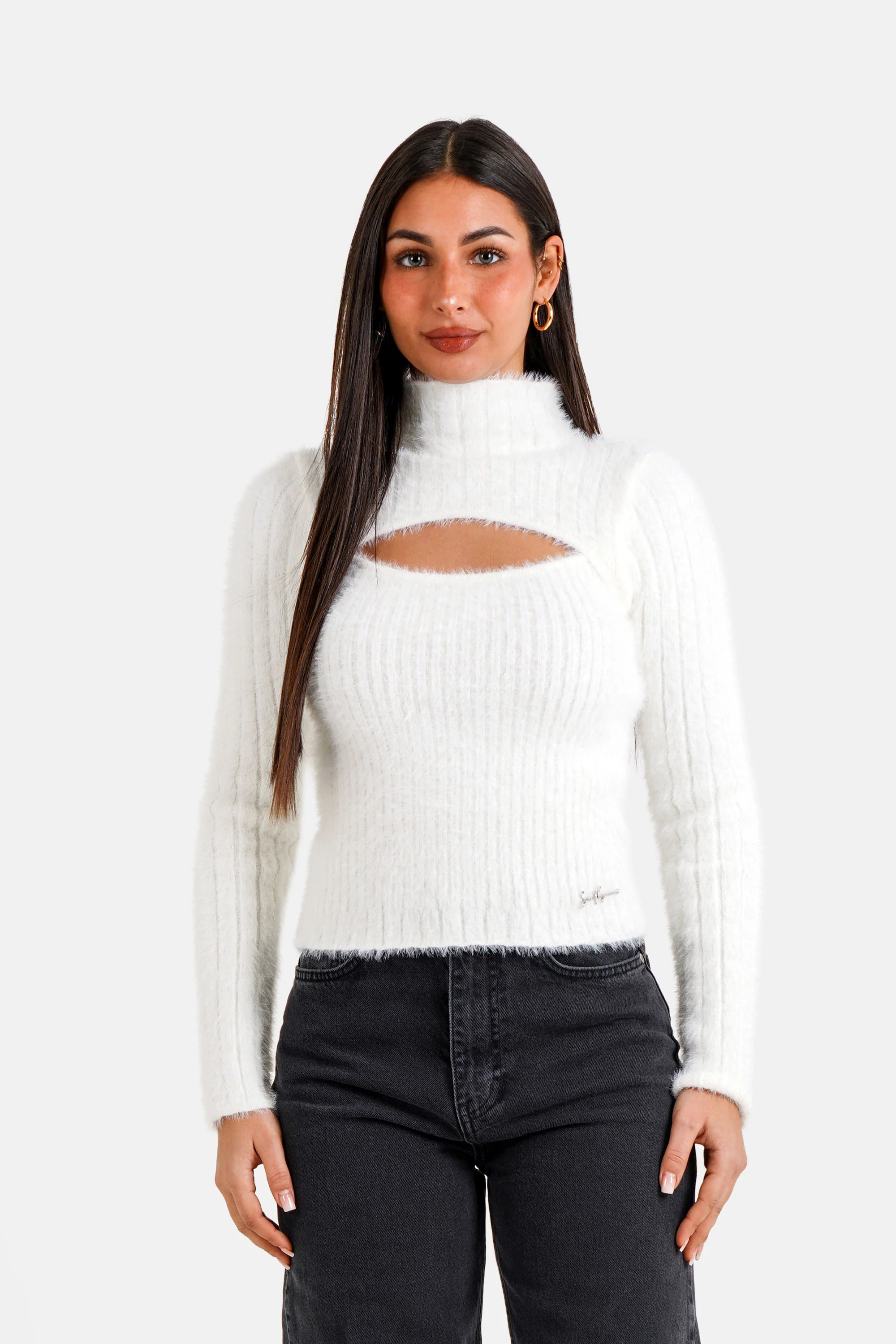 HAIRY soft knitwear