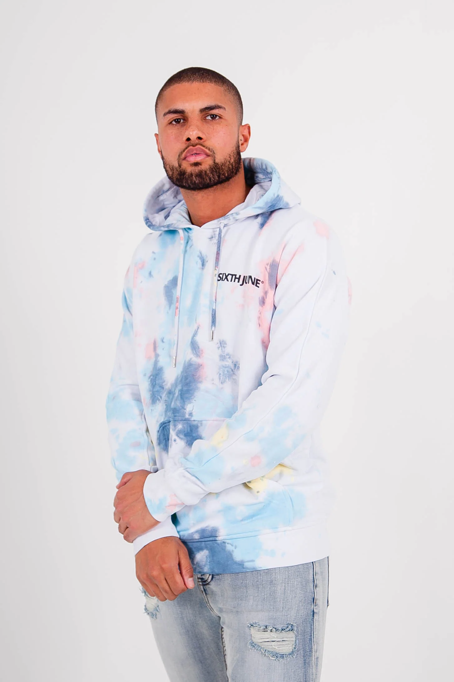Sweat capuche multicolore multicolore - Image 3