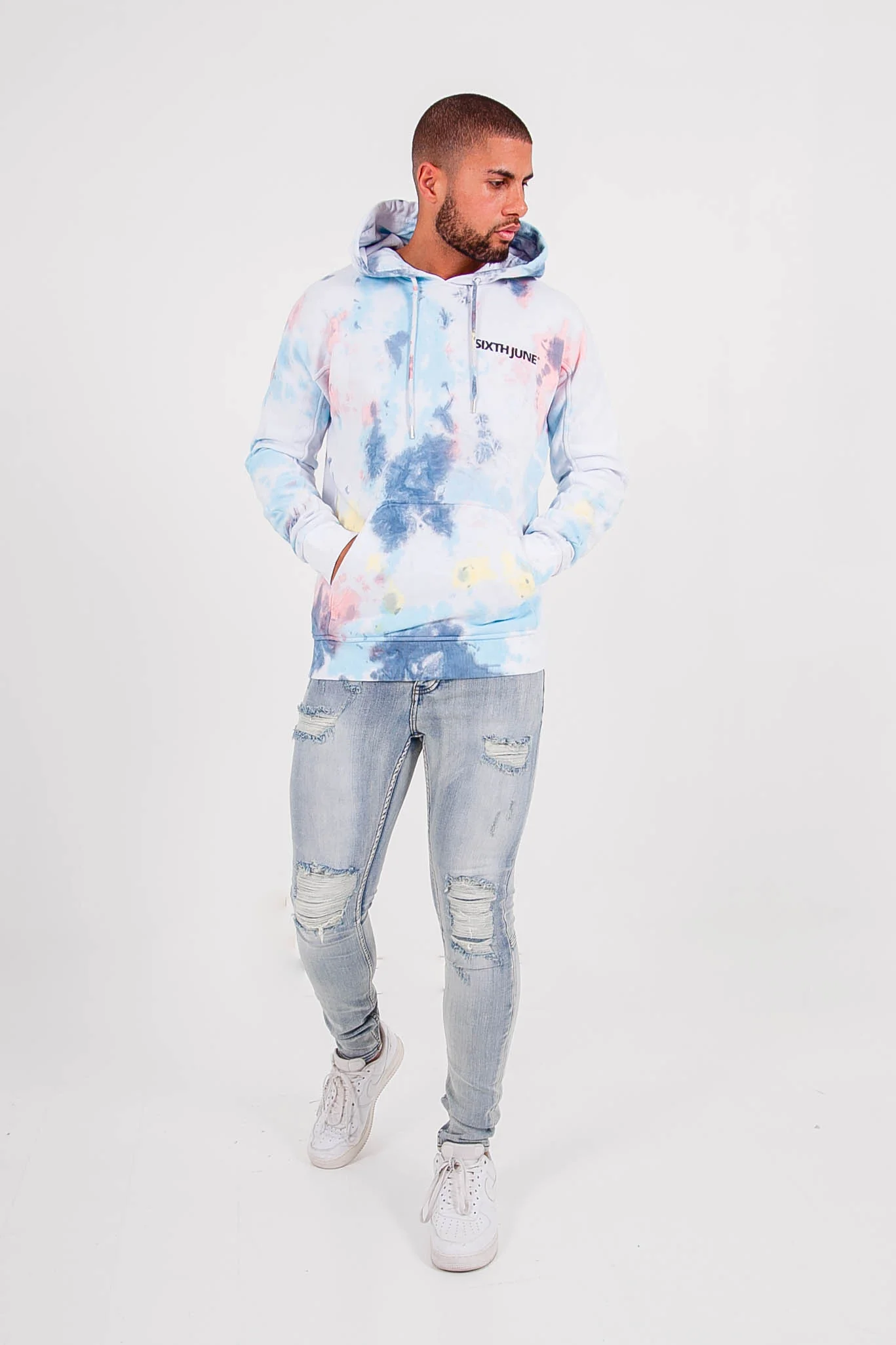 Sweat capuche multicolore multicolore - Image 5