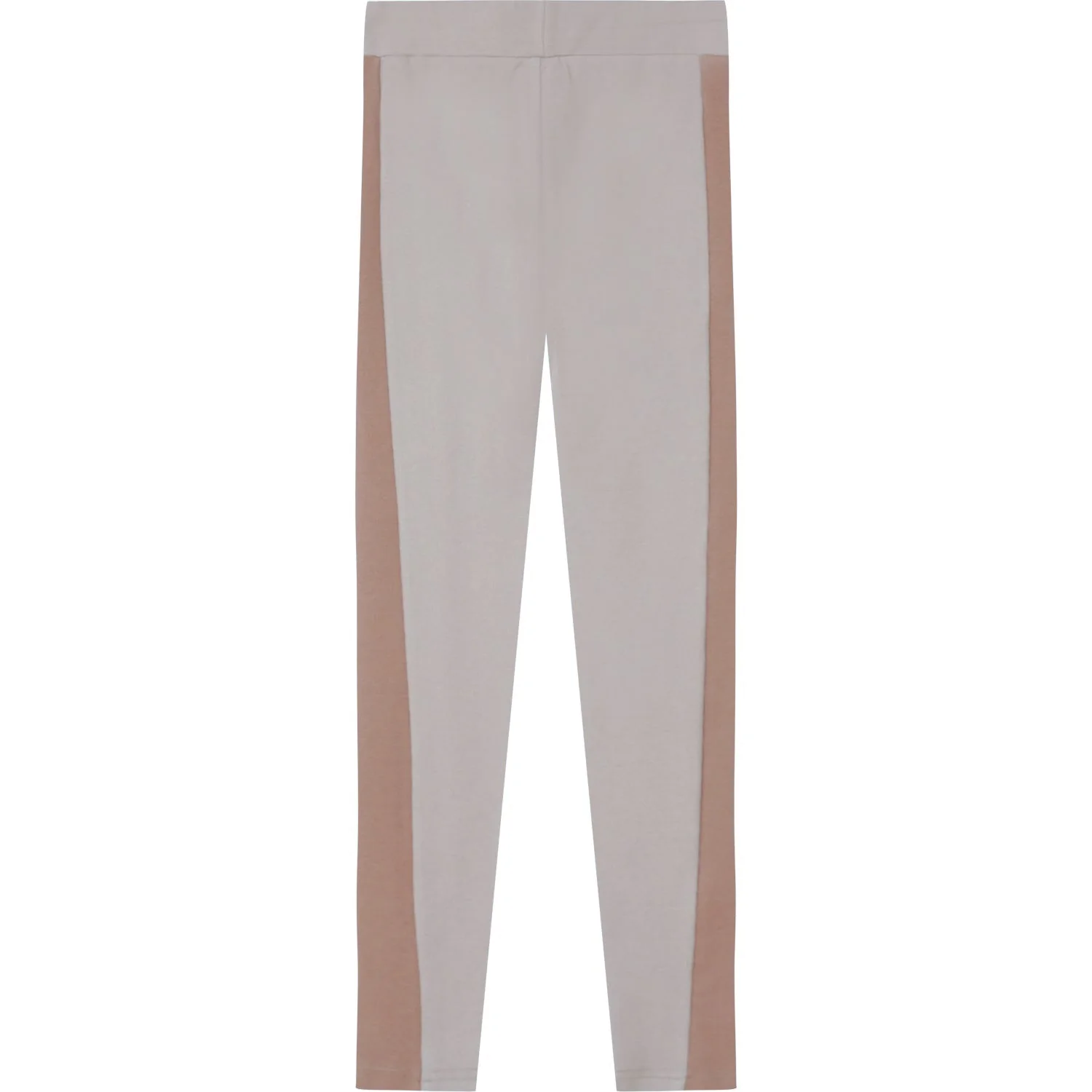 Legging bicolor côtelé Beige clair - Image 6