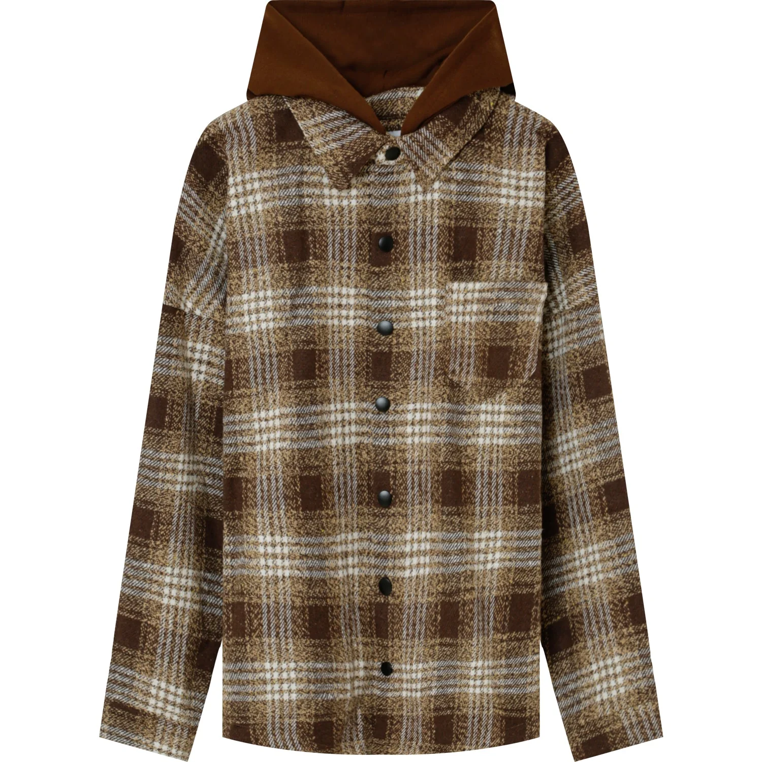 Surchemise tartan Marron - Image 6
