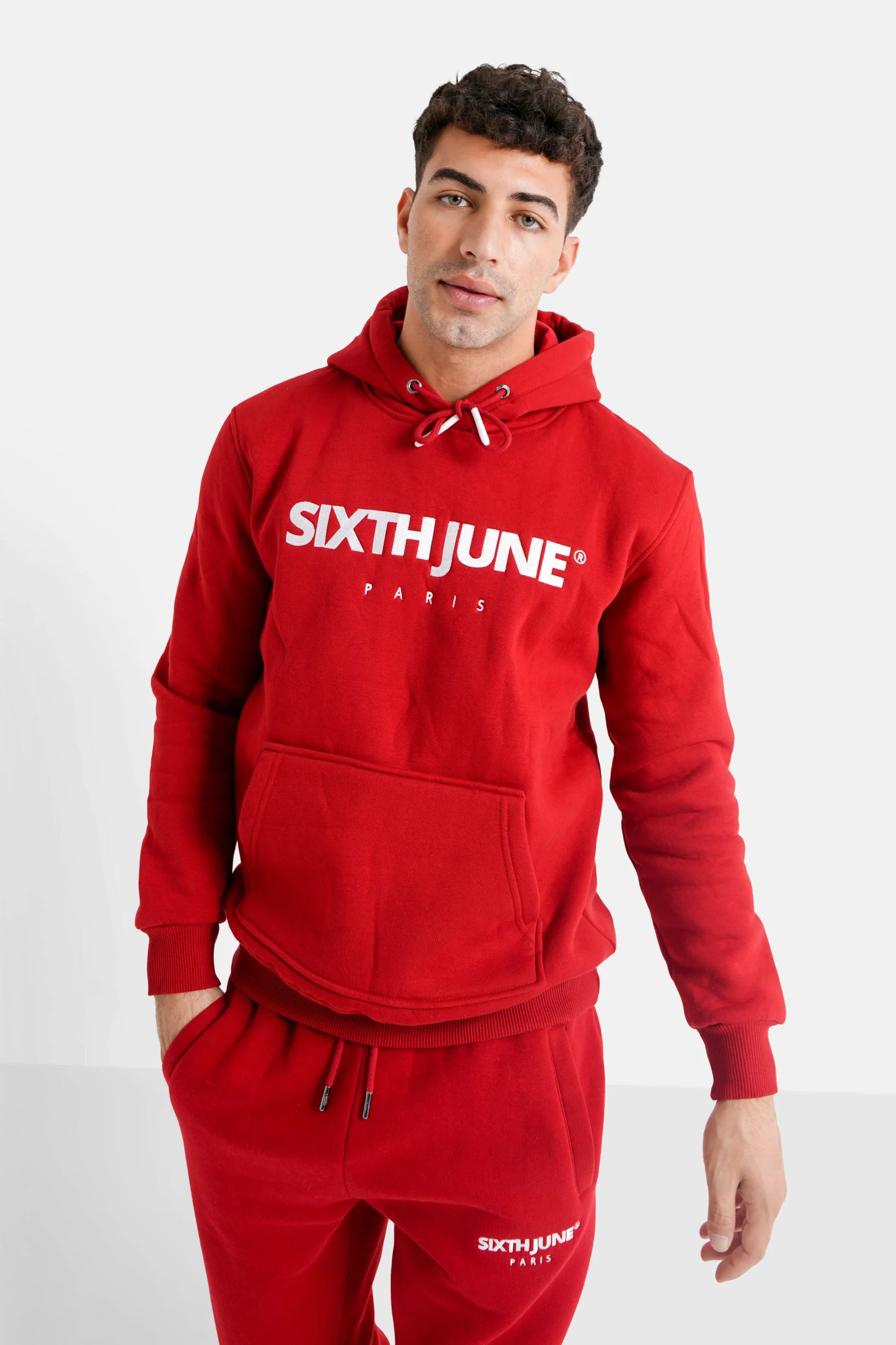 ESSENTIEL logo hoodie