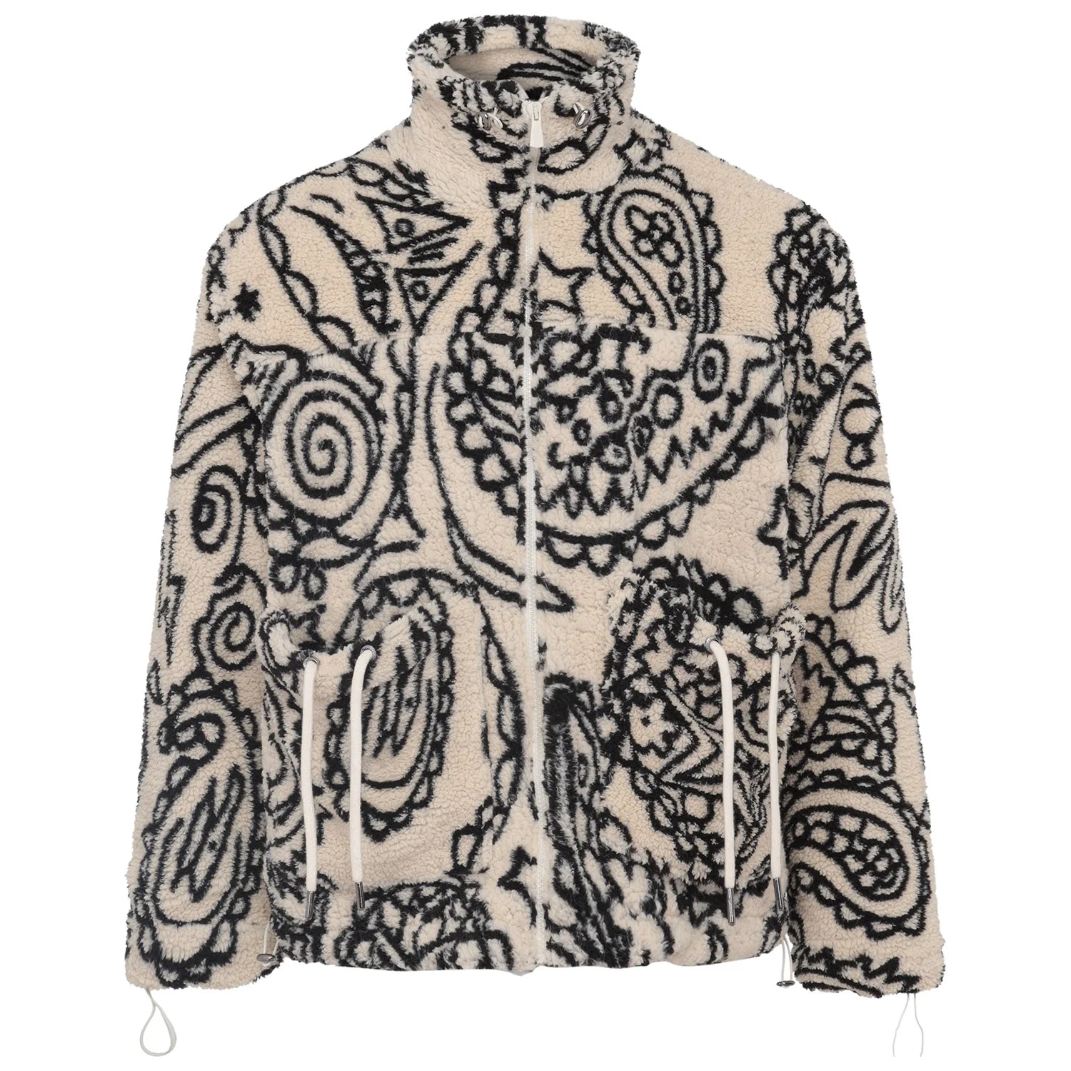 Veste bandana polaire Beige - Image 6