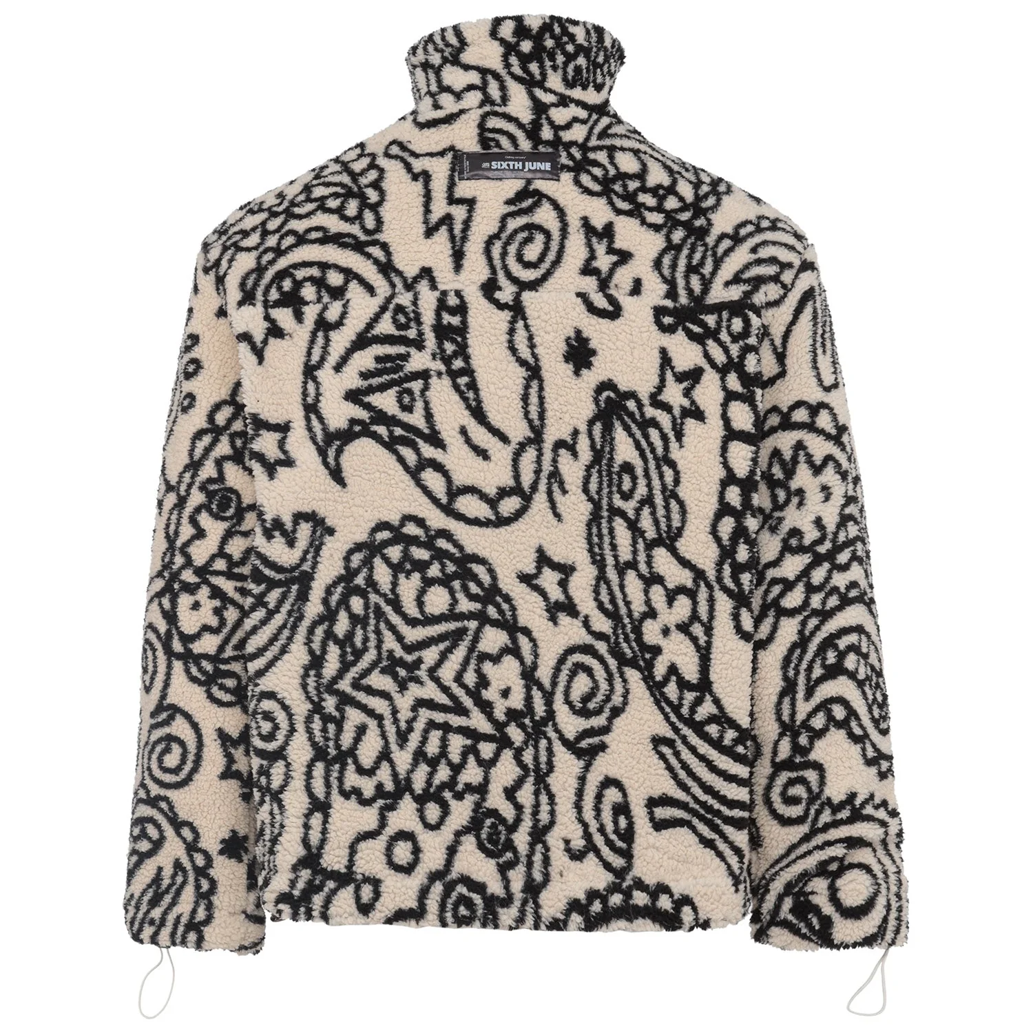 Veste bandana polaire Beige - Image 7
