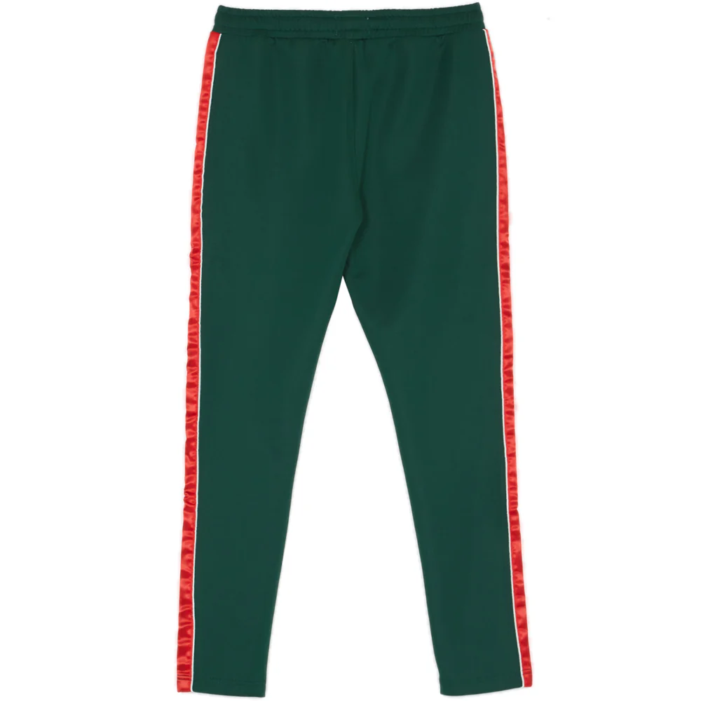 Jogging bandes satin vert - Image 5