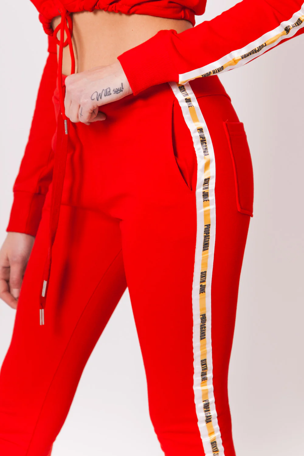 Jogging Propaganda bandes rouge - Image 4