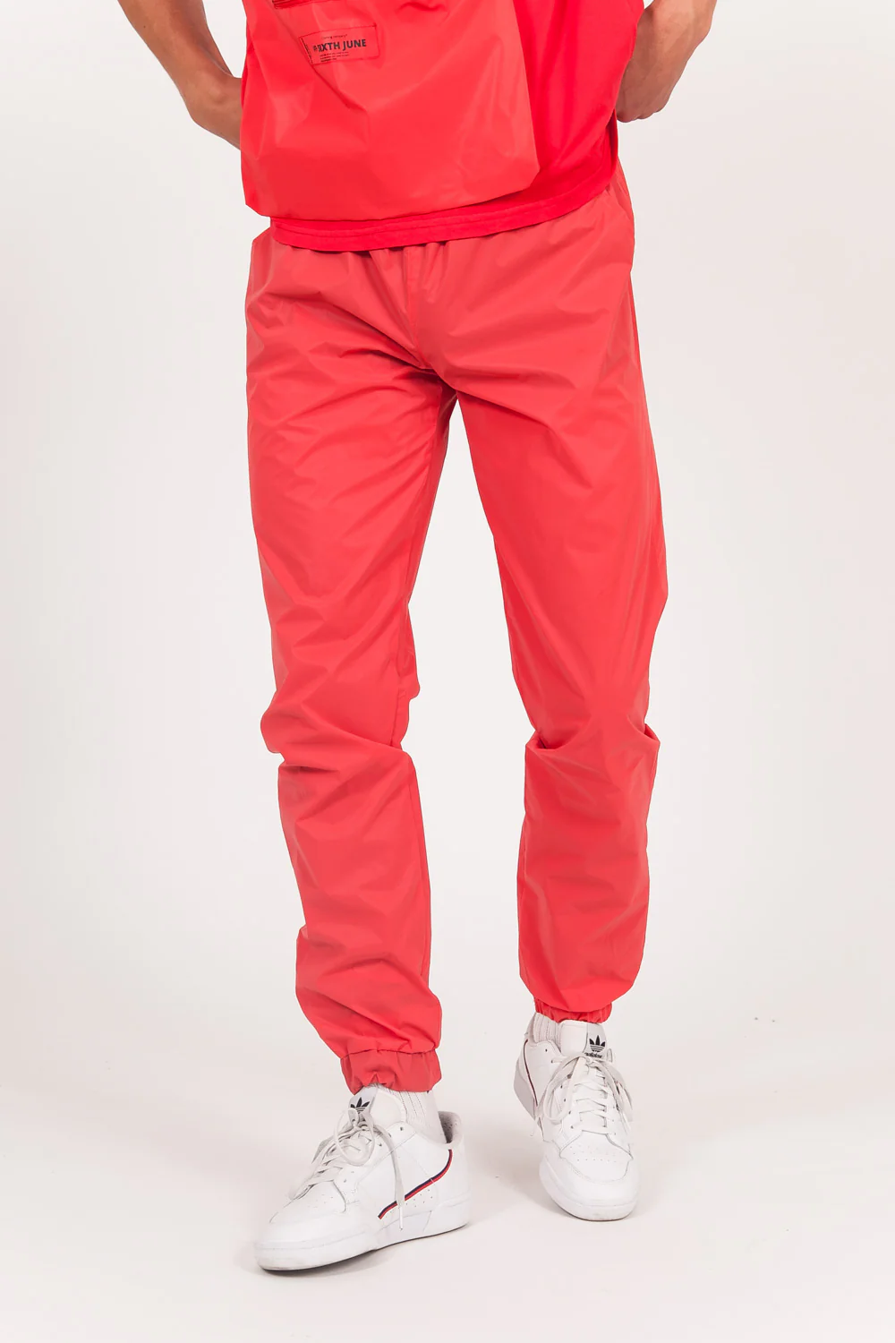 Jogging réfléchissant rouge - Image 4