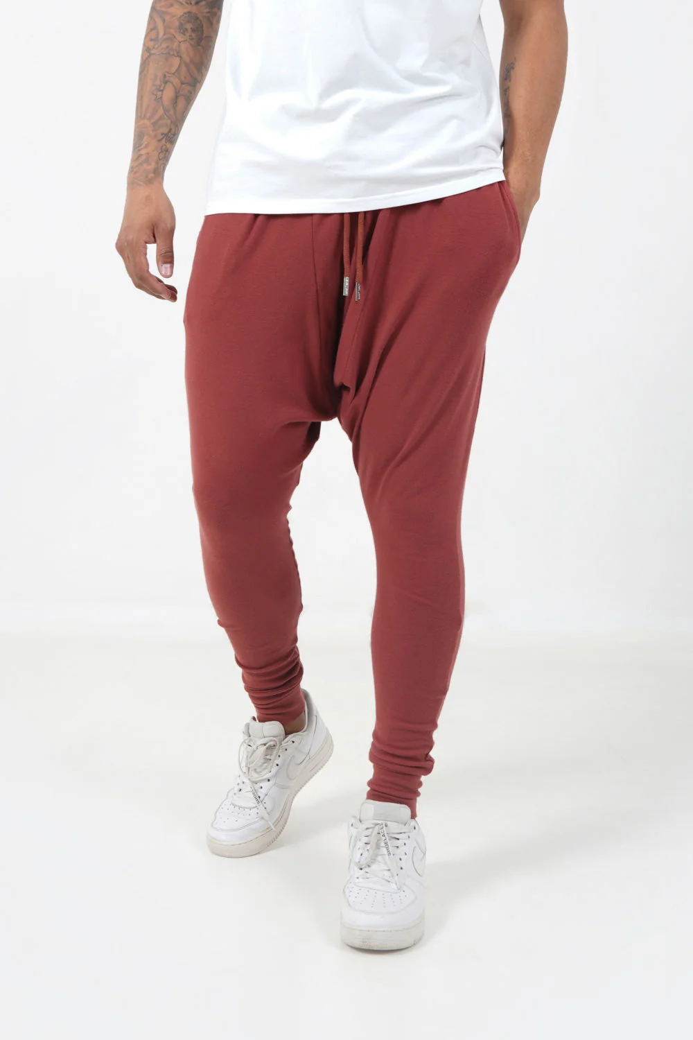 Jogging sarouel Rouge foncé