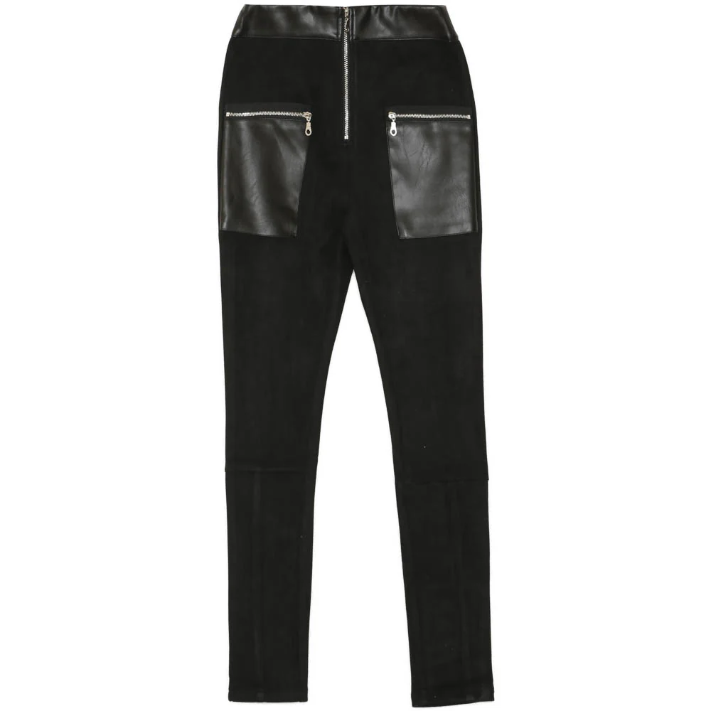 Legging fermeture noir