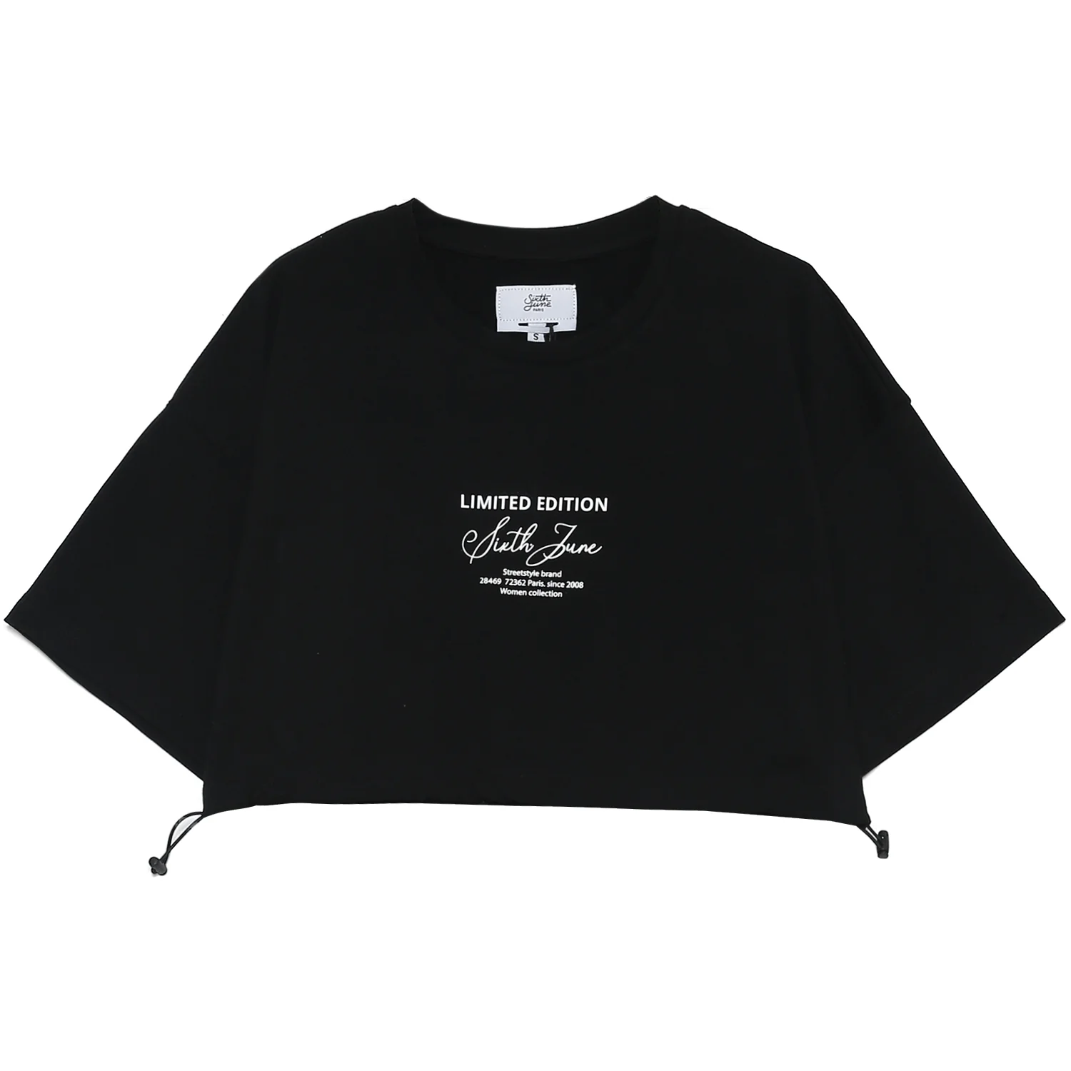 T-shirt court limited edition noir