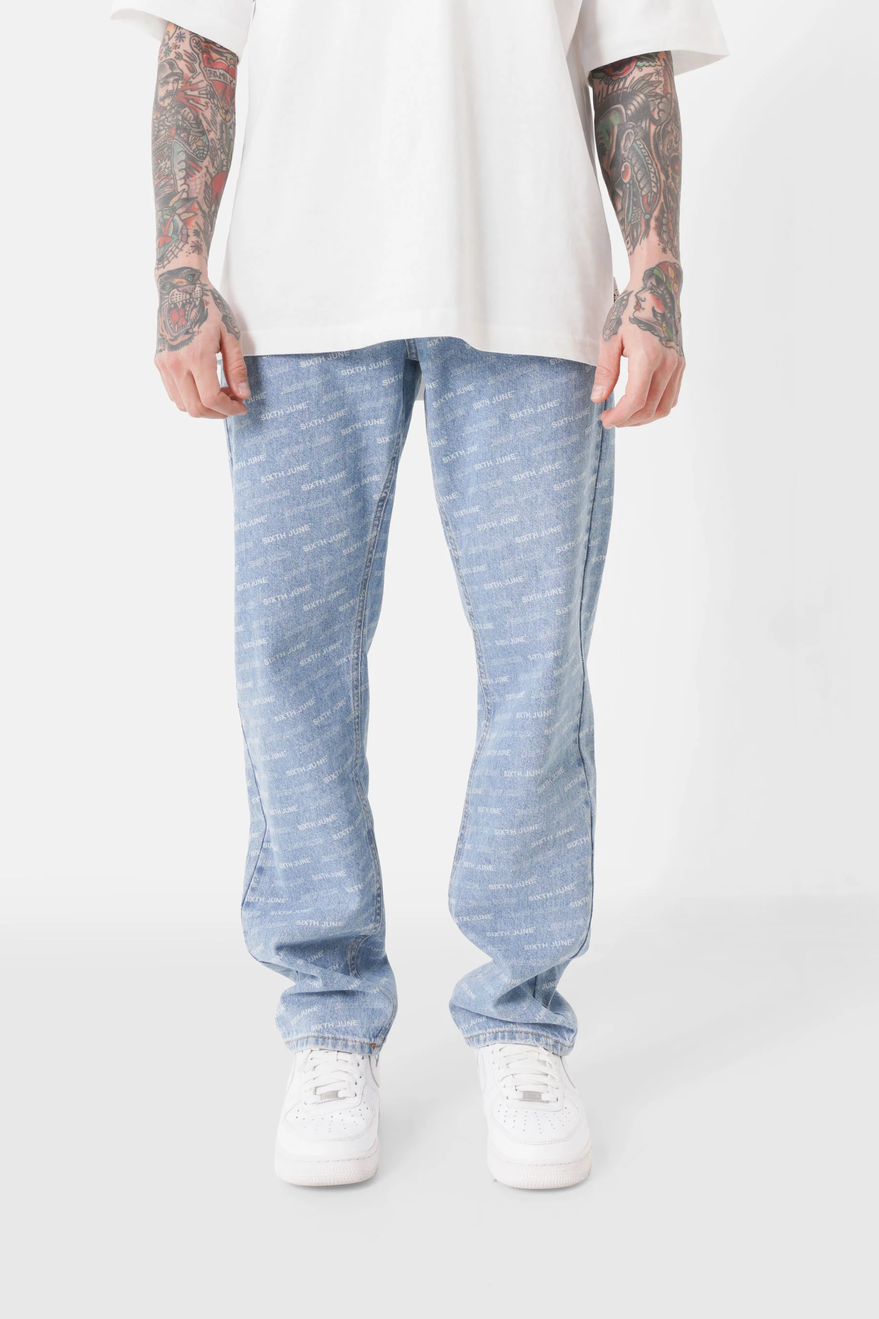 LOGOMANIA denim jean
