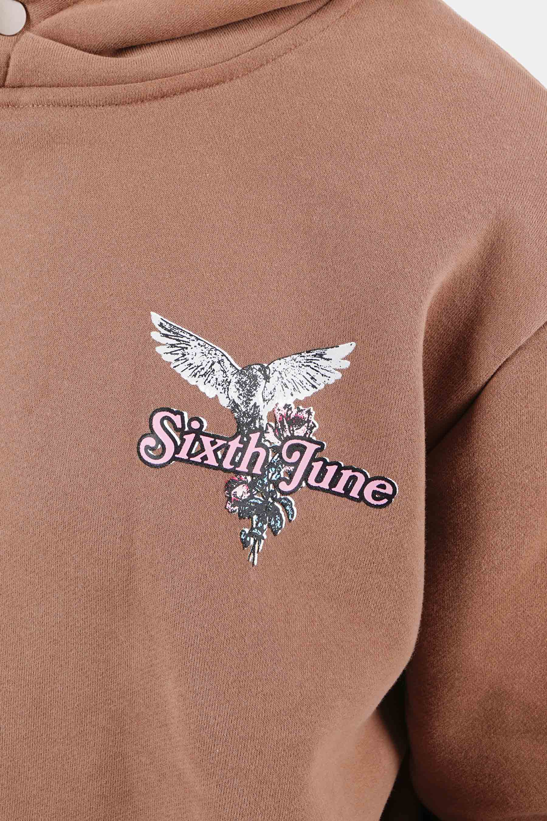 LOVE printed hoodie - Image 4