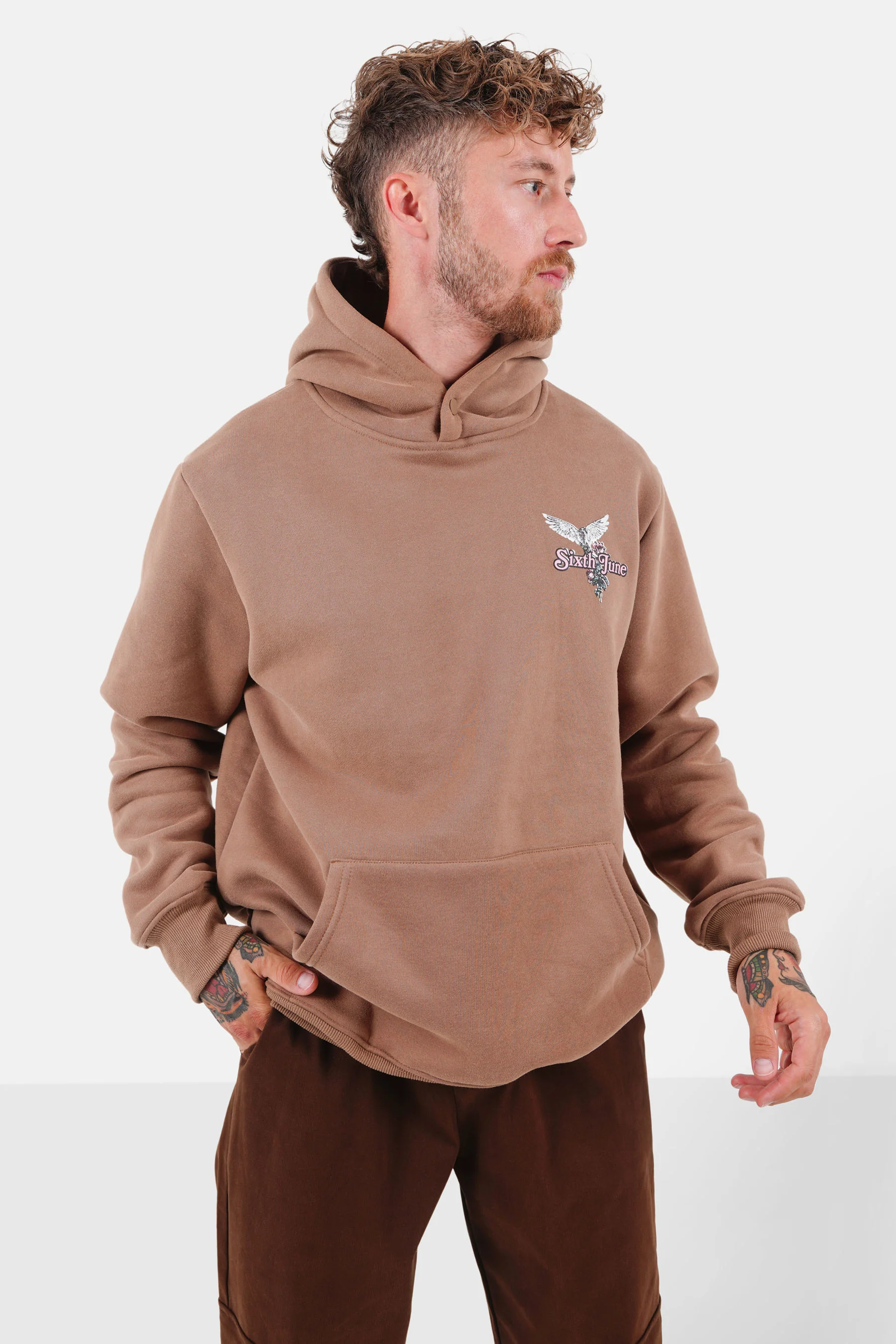 LOVE printed hoodie - Image 5