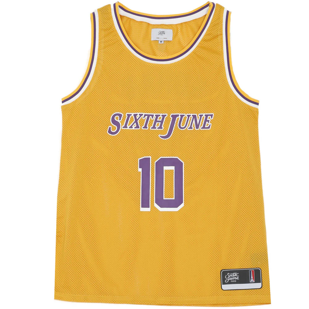 Maillot basket Gohan 10 jaune - Image 6