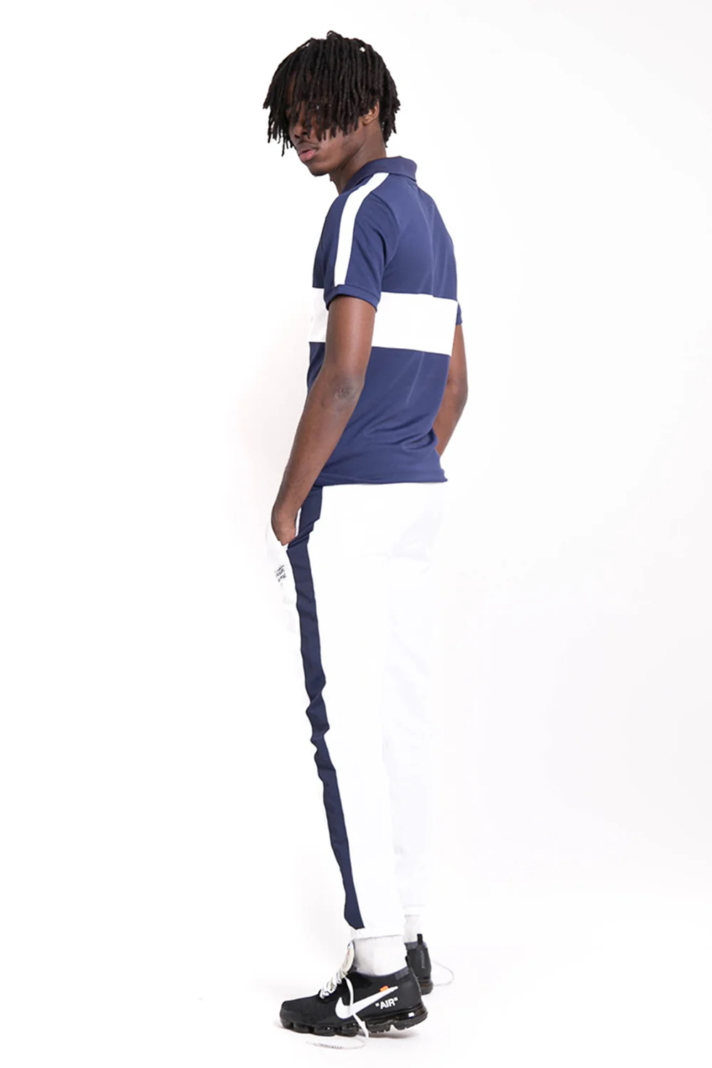 Maillot col football league bleu - Image 4