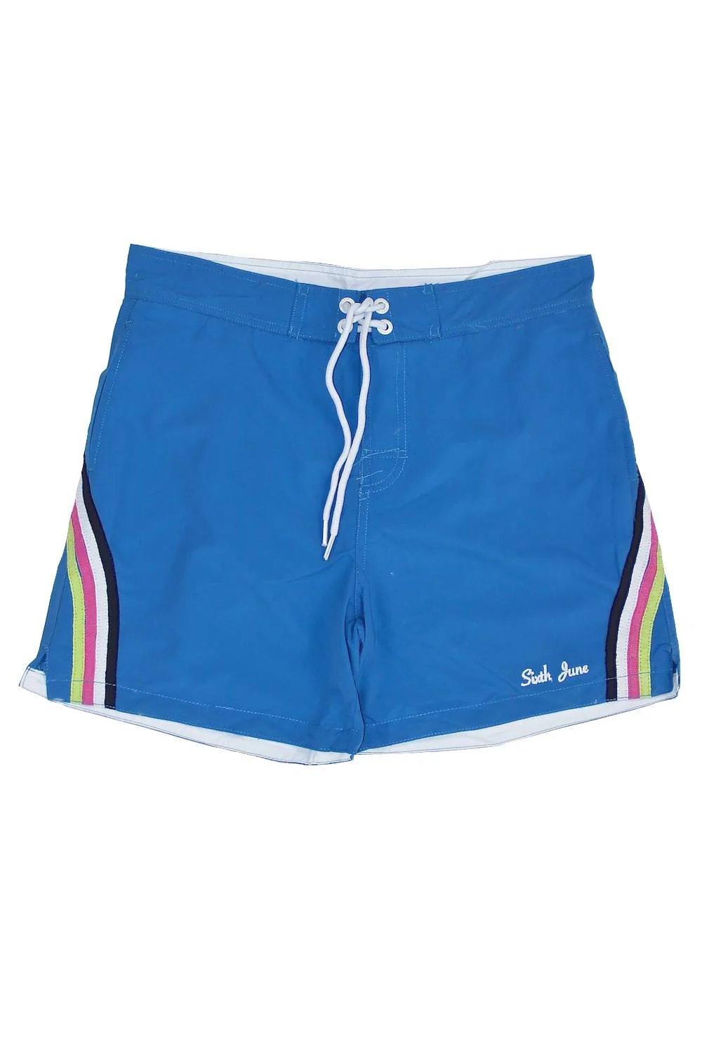 Maillot de bain arc en ciel - Bleu