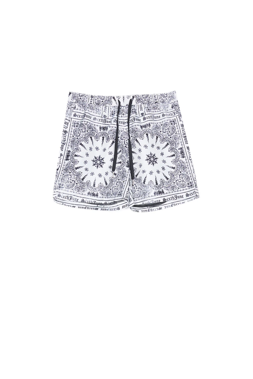 Maillot de bain bandana blanc