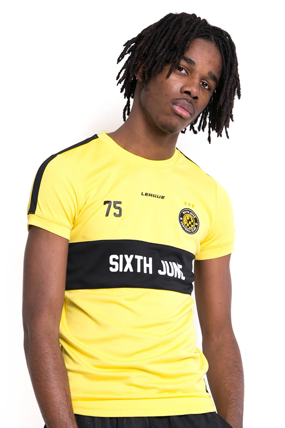 Maillot football league jaune - Image 2