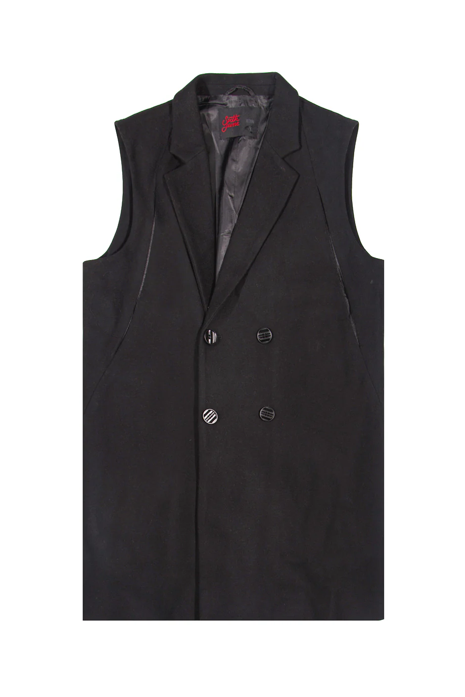 Manteau sans manches noir
