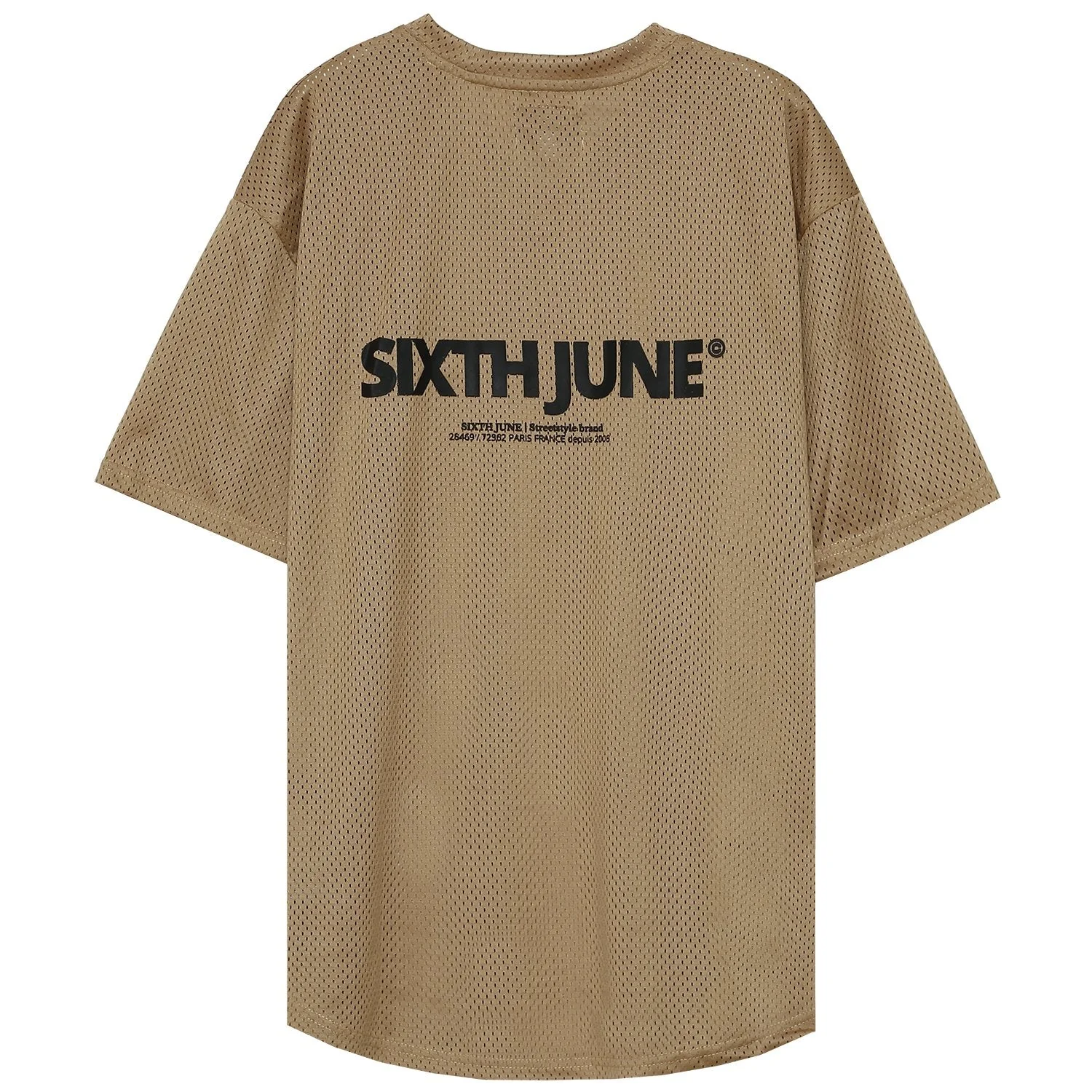 Maillot mesh logo Beige foncé - Image 5