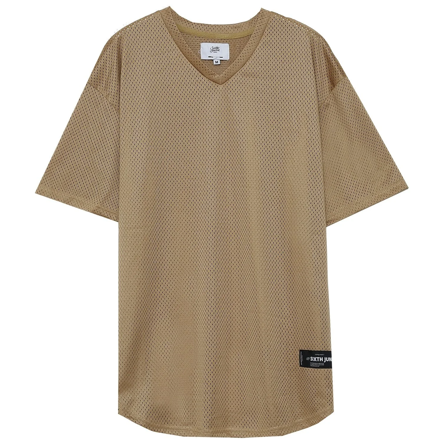 Maillot mesh logo Beige foncé - Image 6