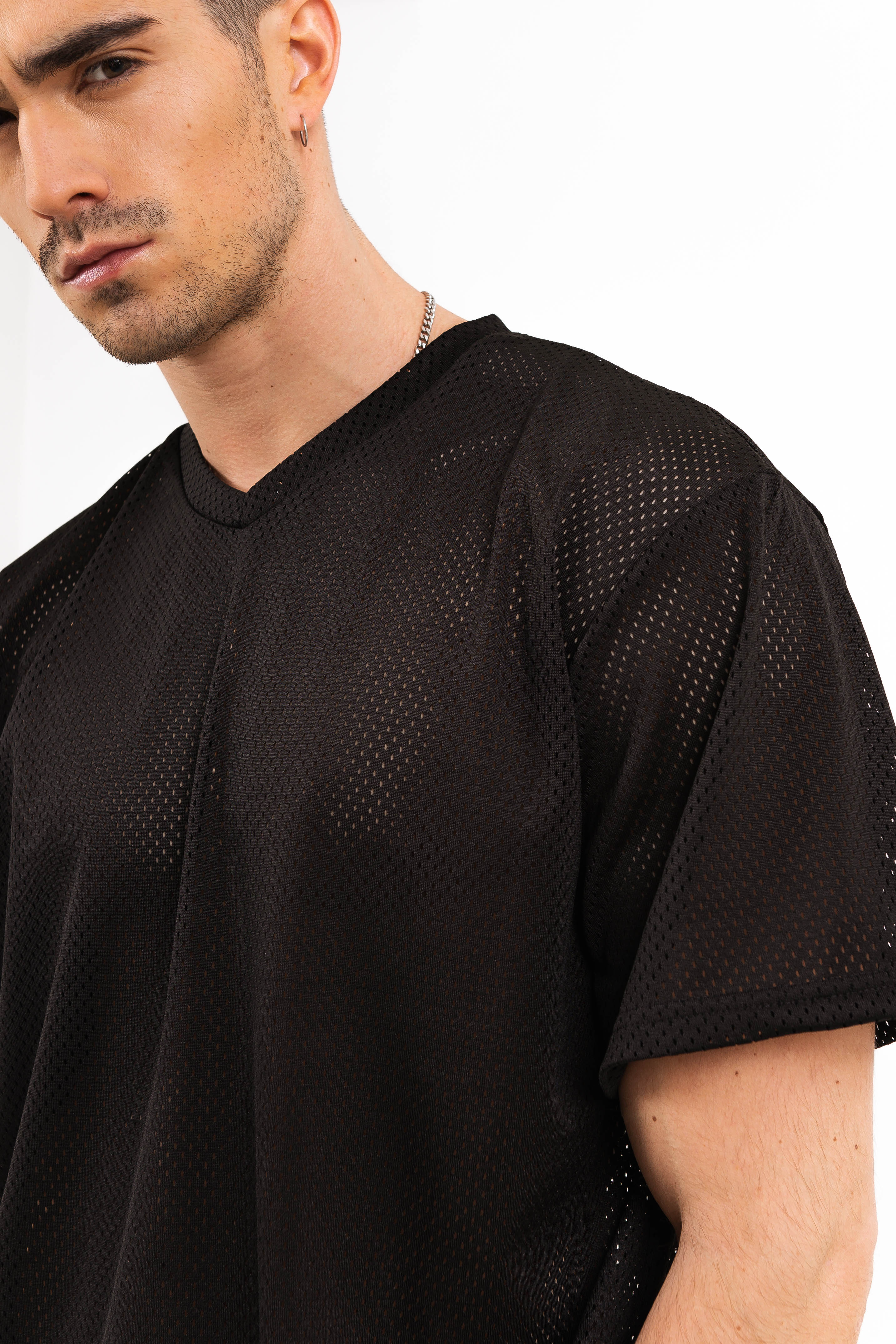Maillot mesh logo Noir - Image 3