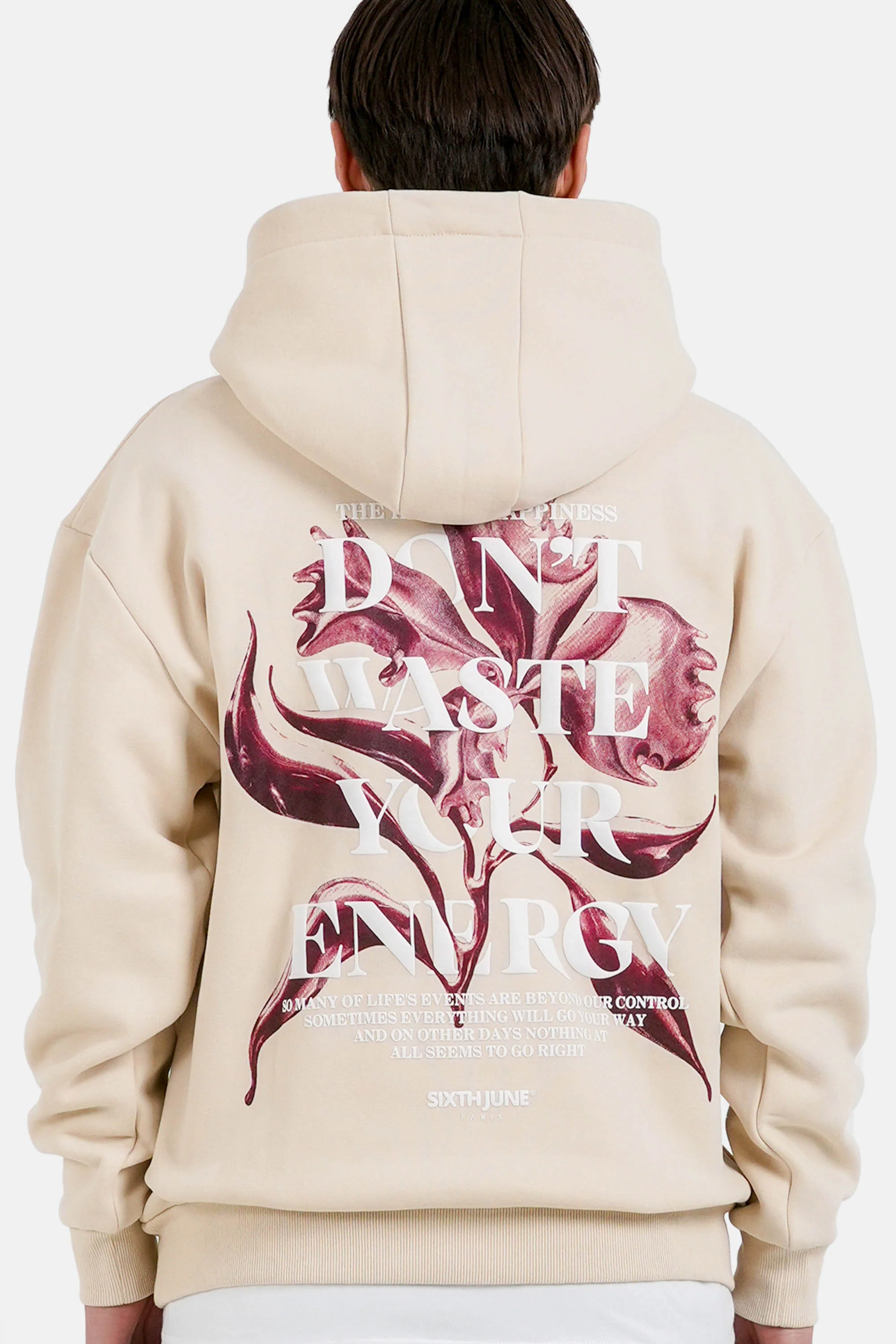FLOWER metallic hoodie - Image 3