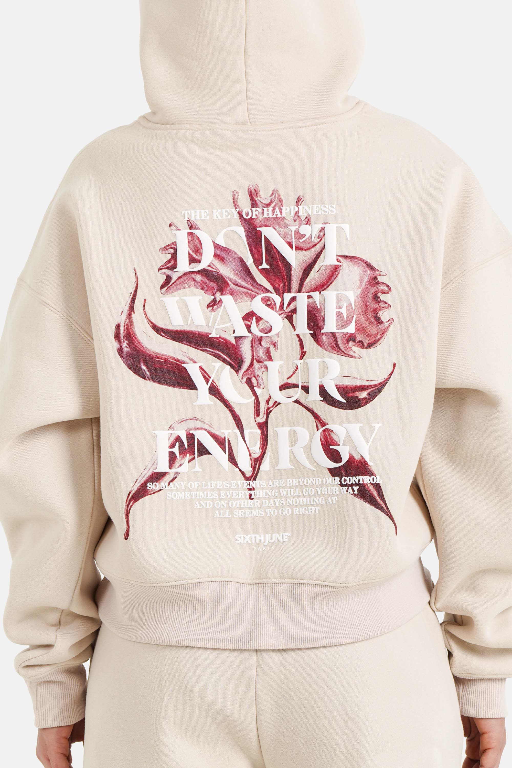 FLOWER metallic hoodie - Image 3