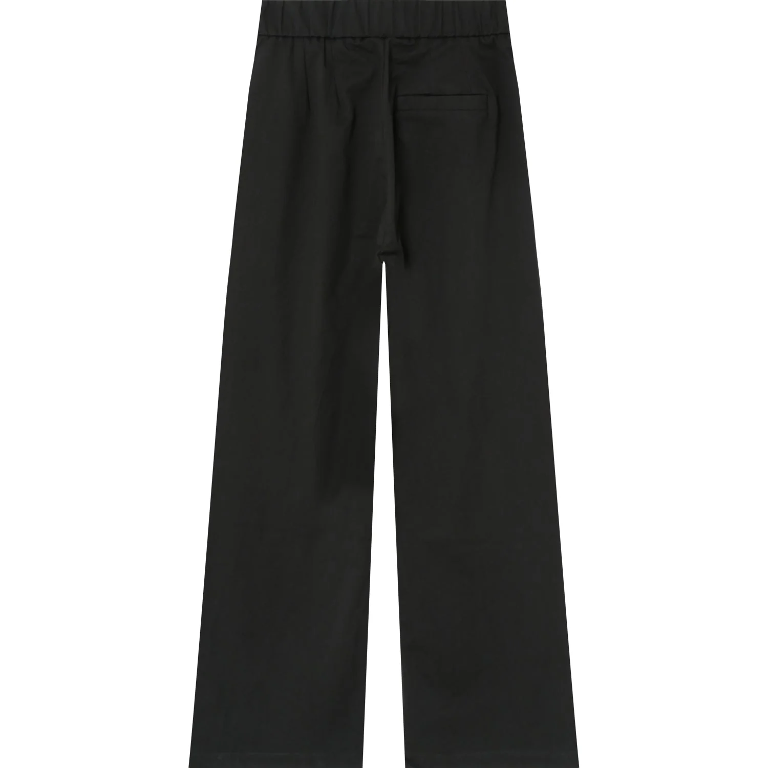 Pantalon sergé large Noir - Image 7