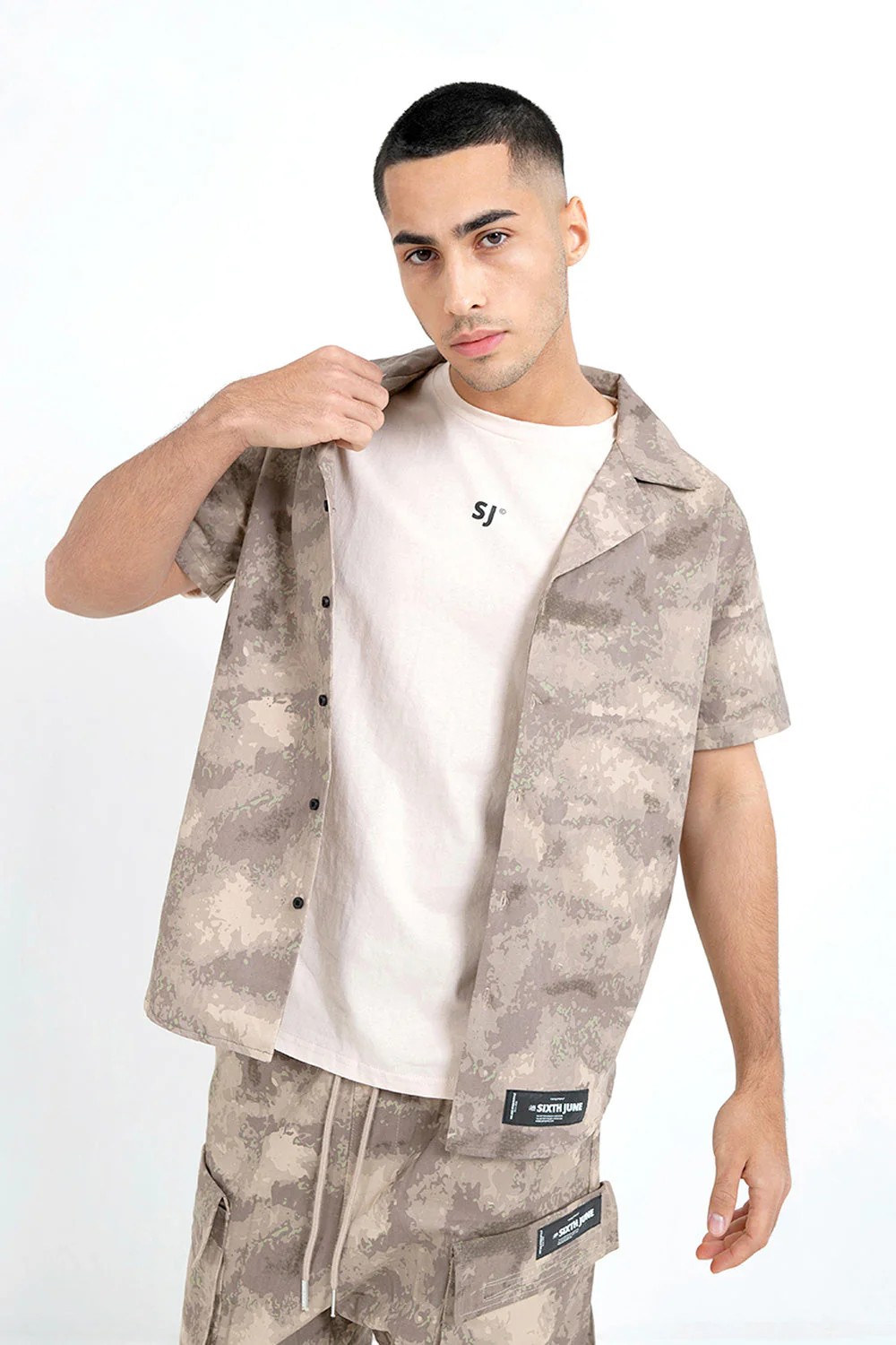Chemisette safari Beige