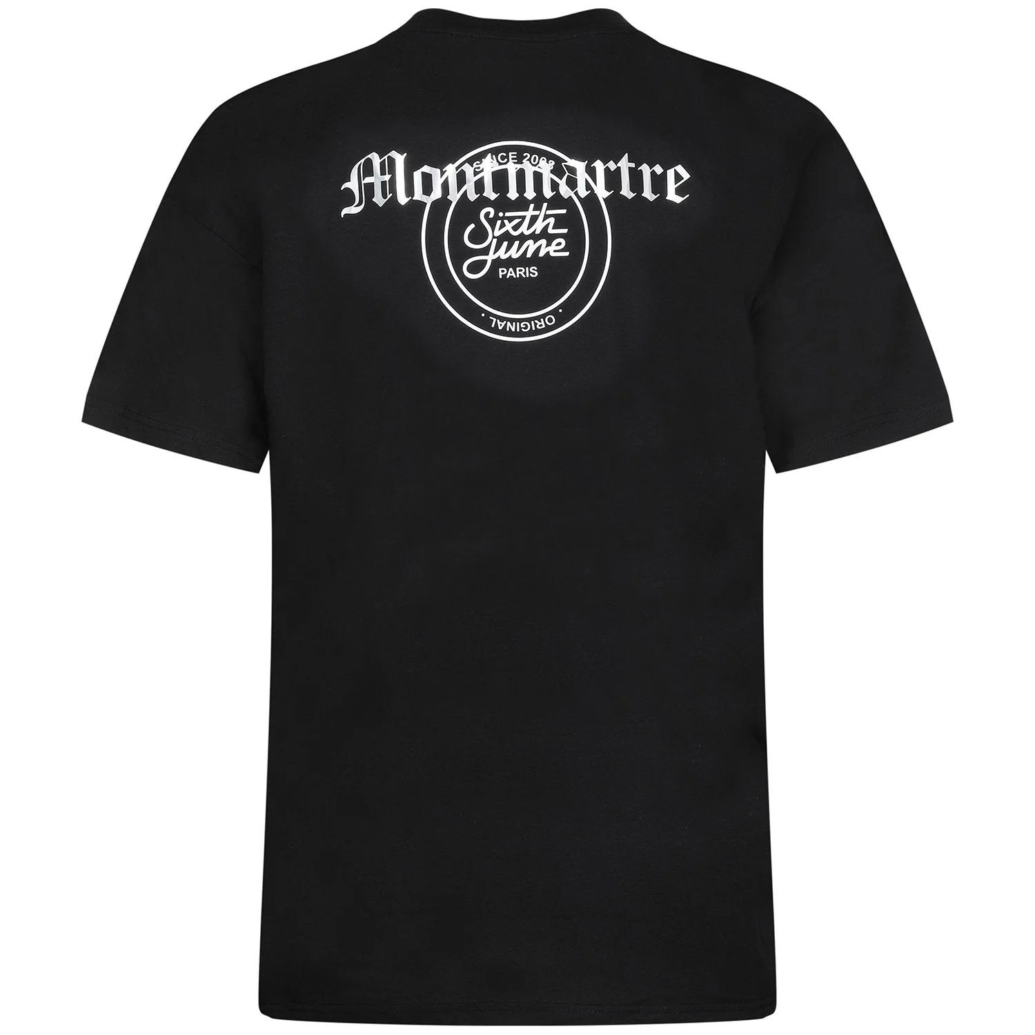 Robe t-shirt Montmartre dos noir - Image 6