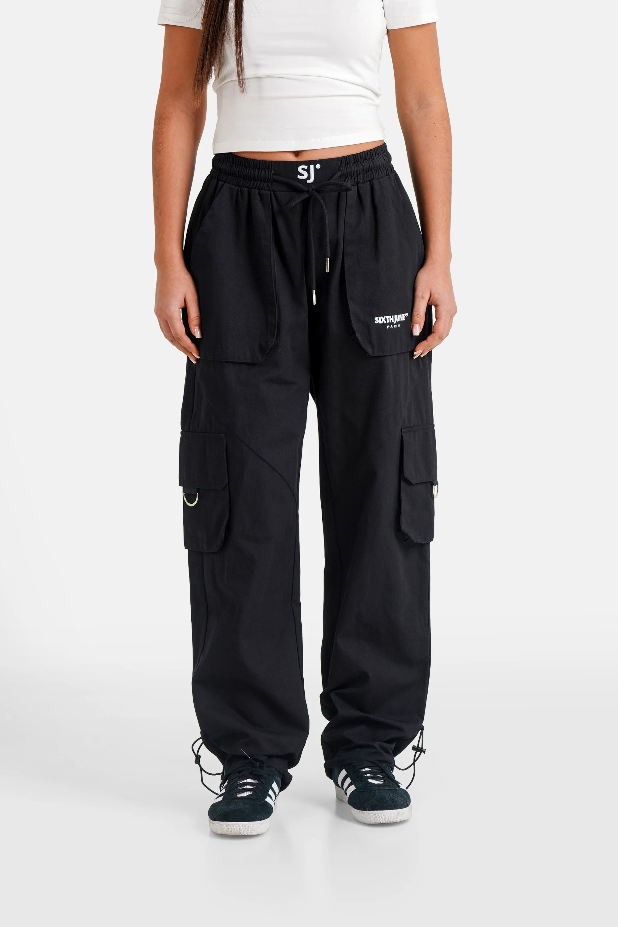 INITIALS logo cargo pant