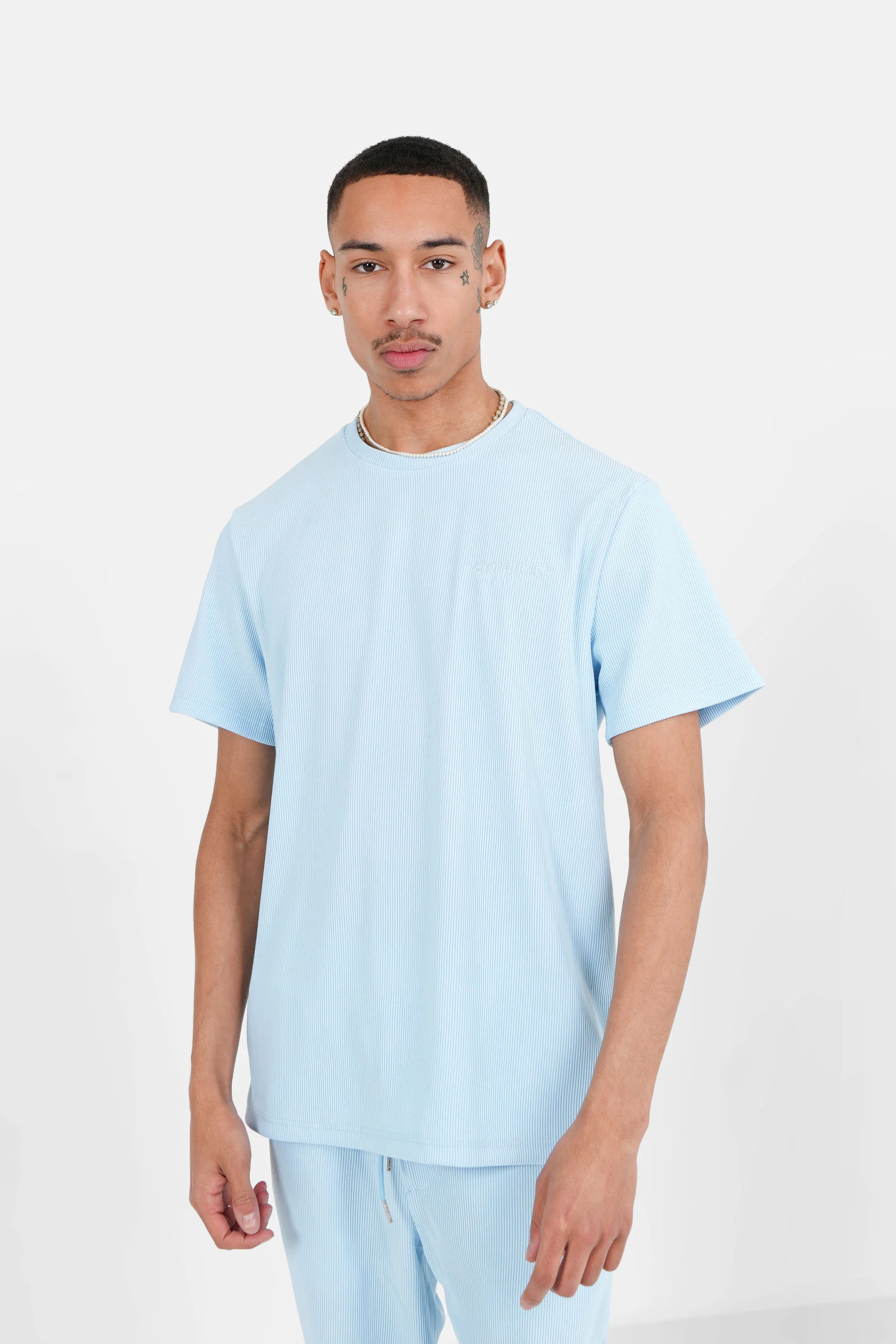 PLEATED summer s/s t-shirt
