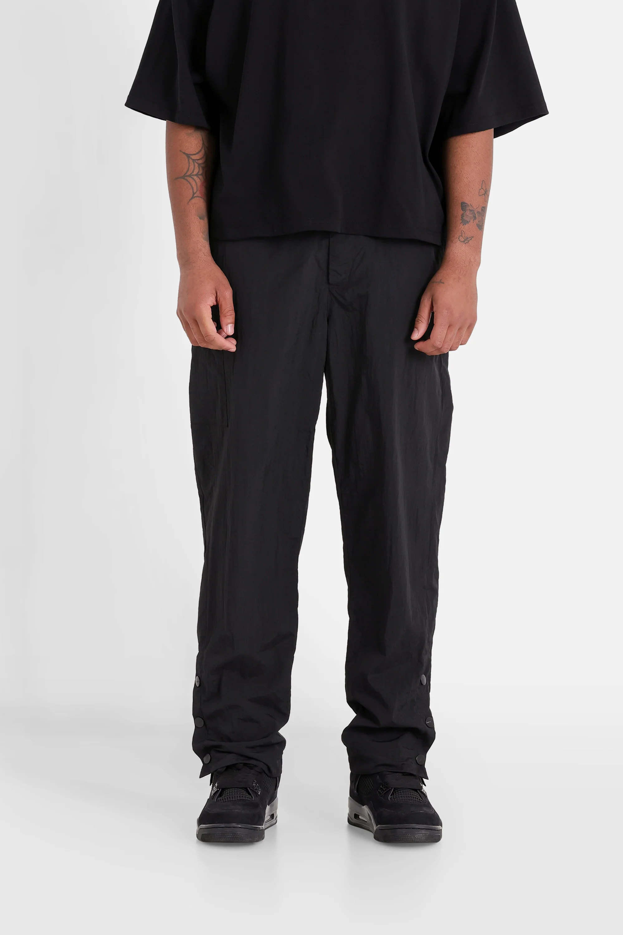 NYLON button cargo pant