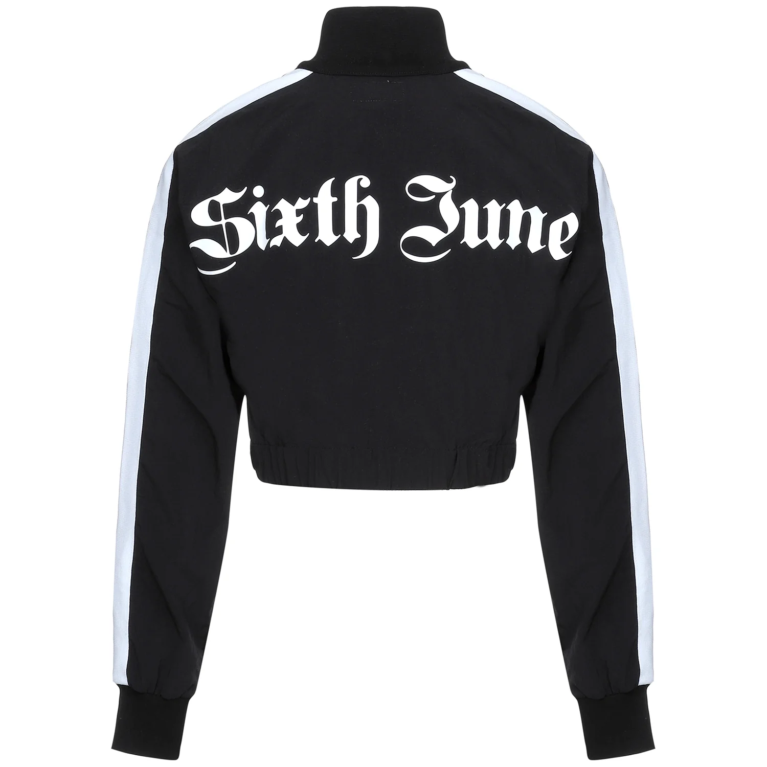 Veste de jogging nylon gothique noir