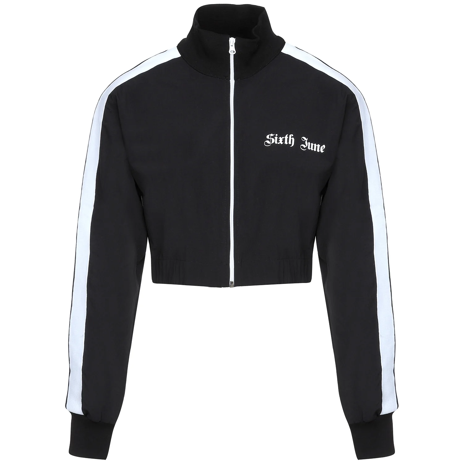 Veste de jogging nylon gothique noir - Image 6