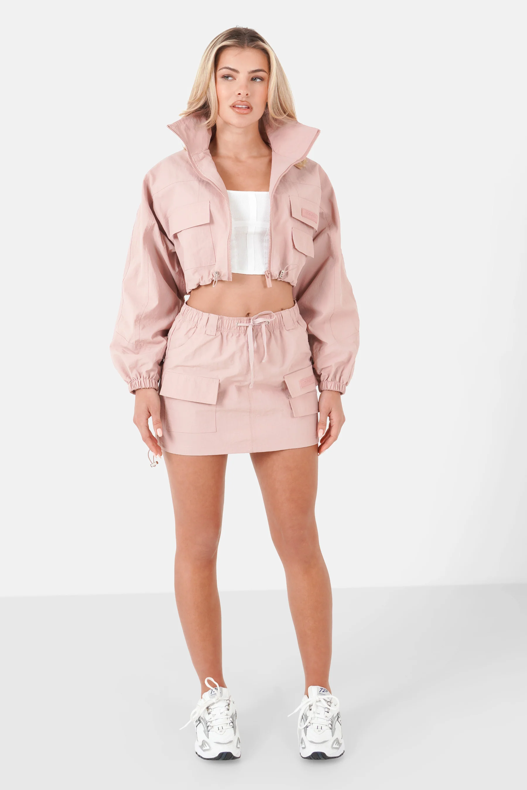 NYLON cargo mini skirt - Image 2