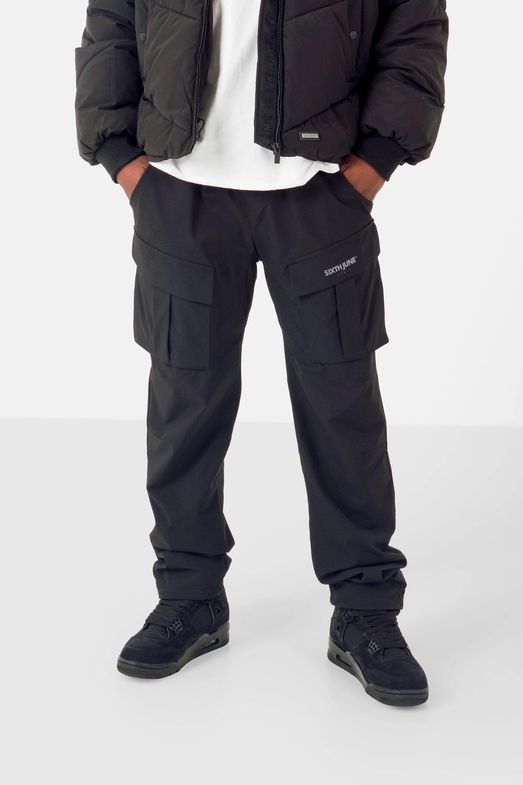 NYLON tech cargo pant