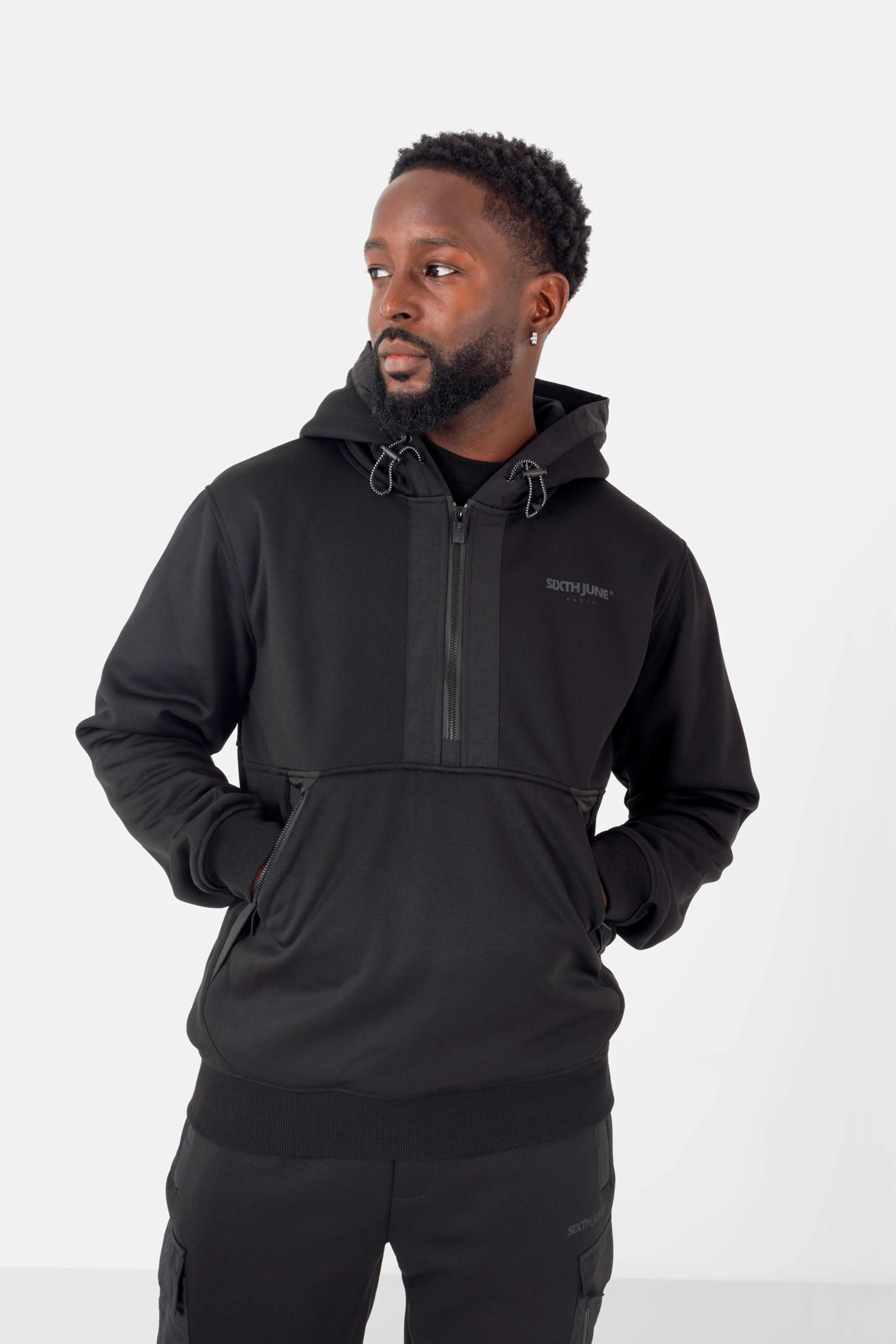 TECH nylon hoodie