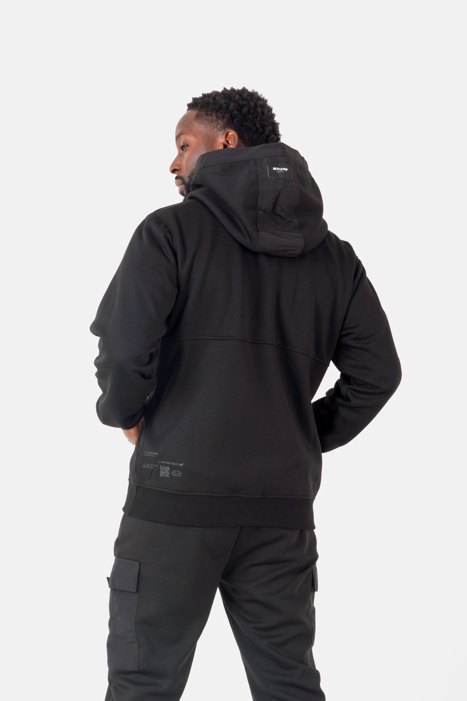 TECH nylon hoodie - Image 5