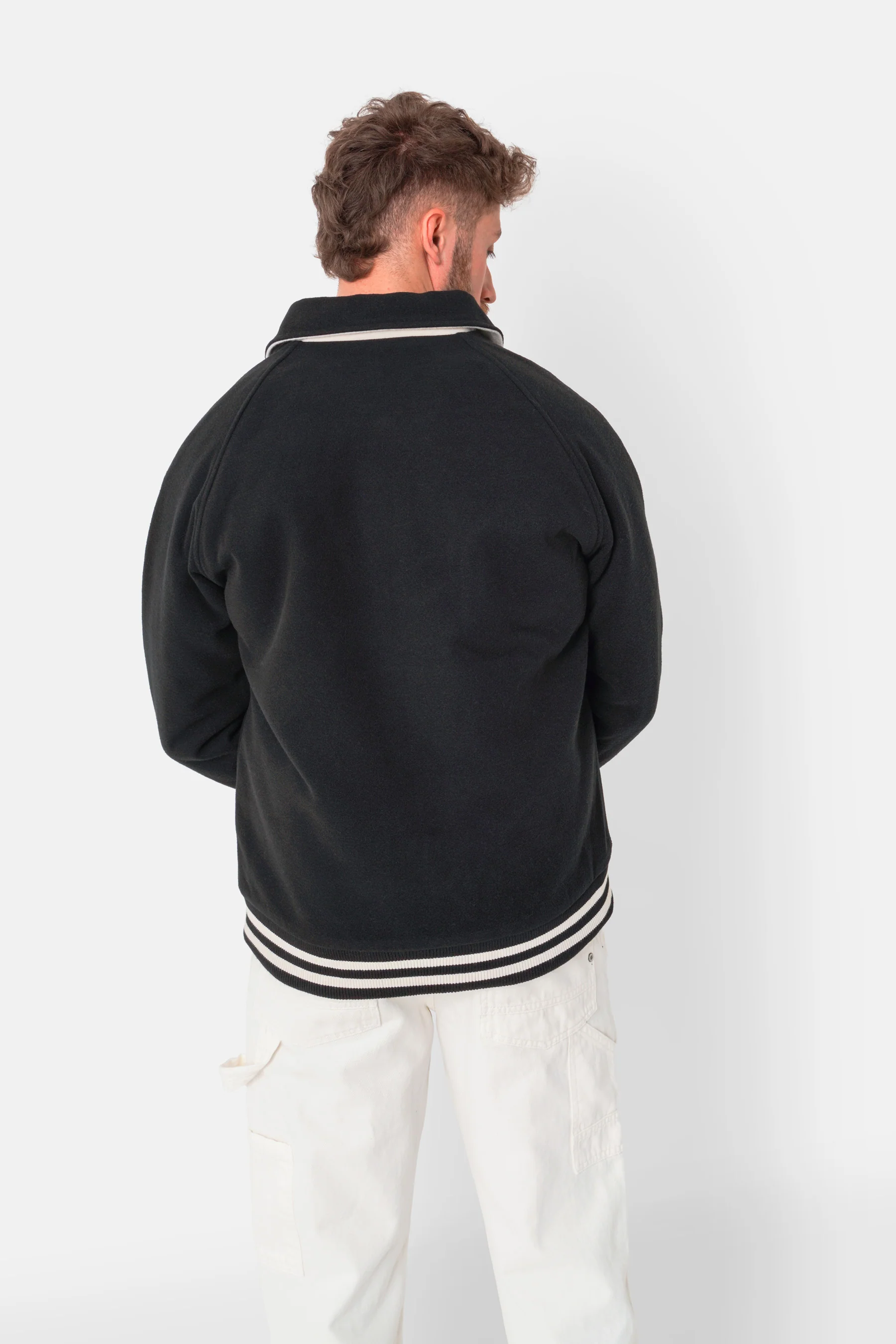 INITIALS embroidered teddy jacket - Image 5