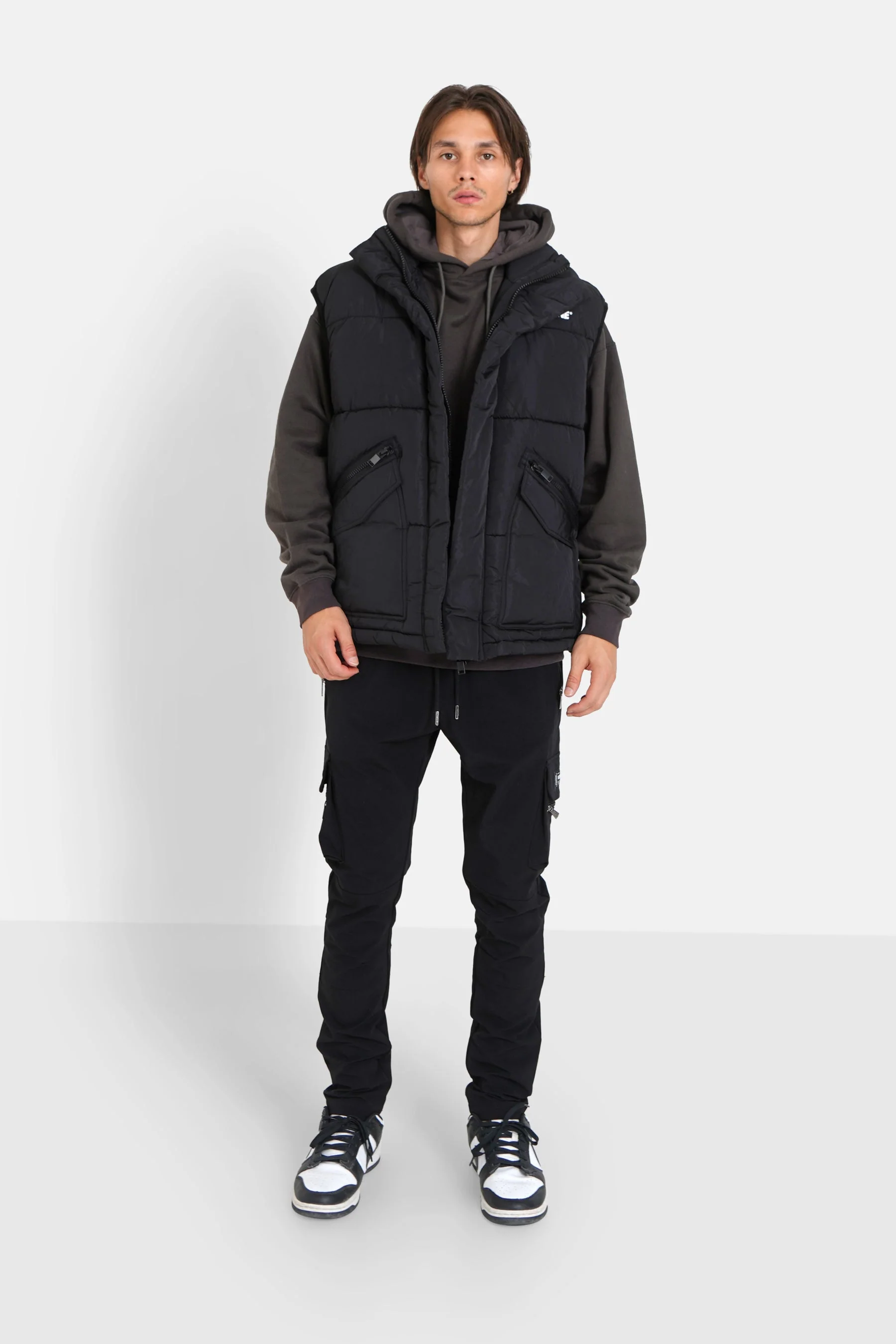 PADDED sleeveless puffer jacket - Image 2