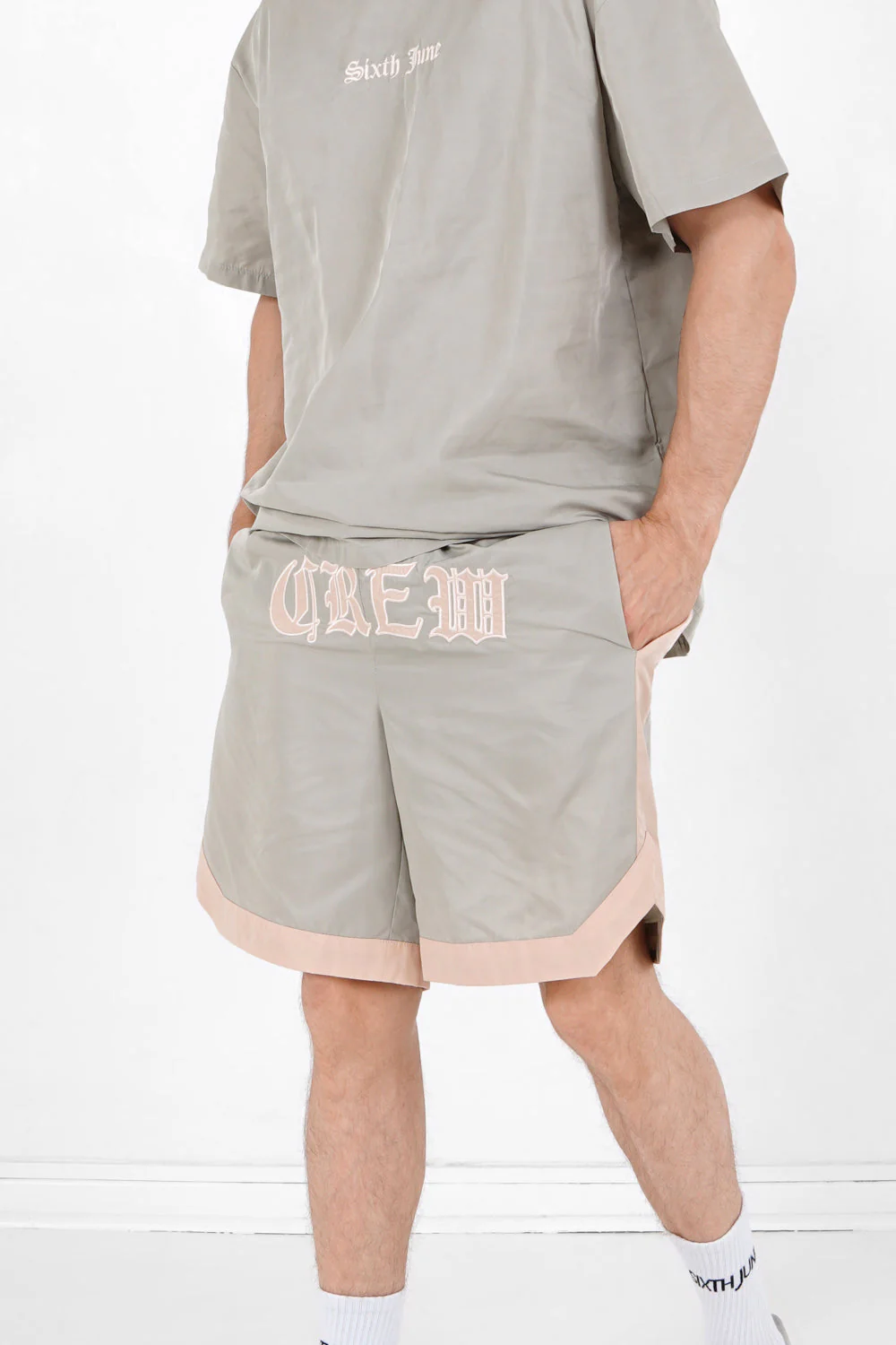 Short oversize gothique Vert clair