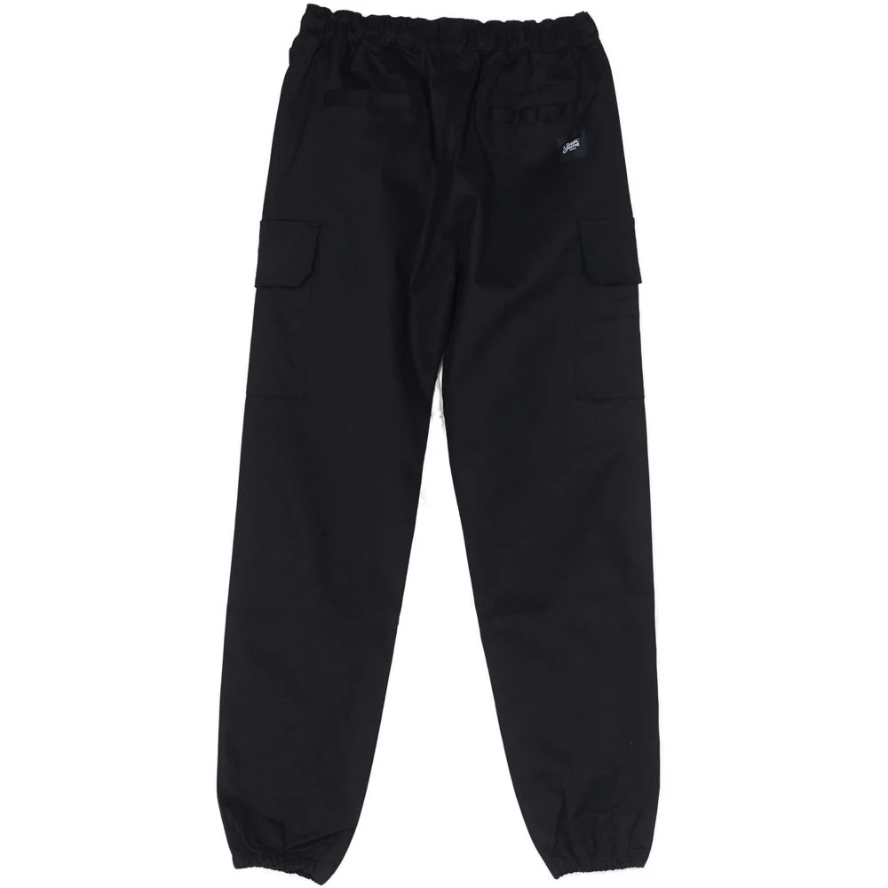 Pantalon cargo cordons noir - Image 7