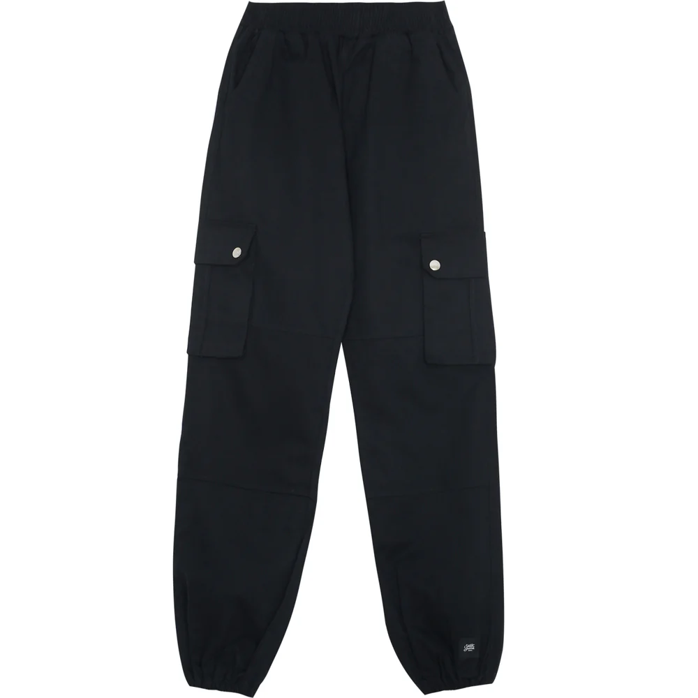 Pantalon cargo large noir