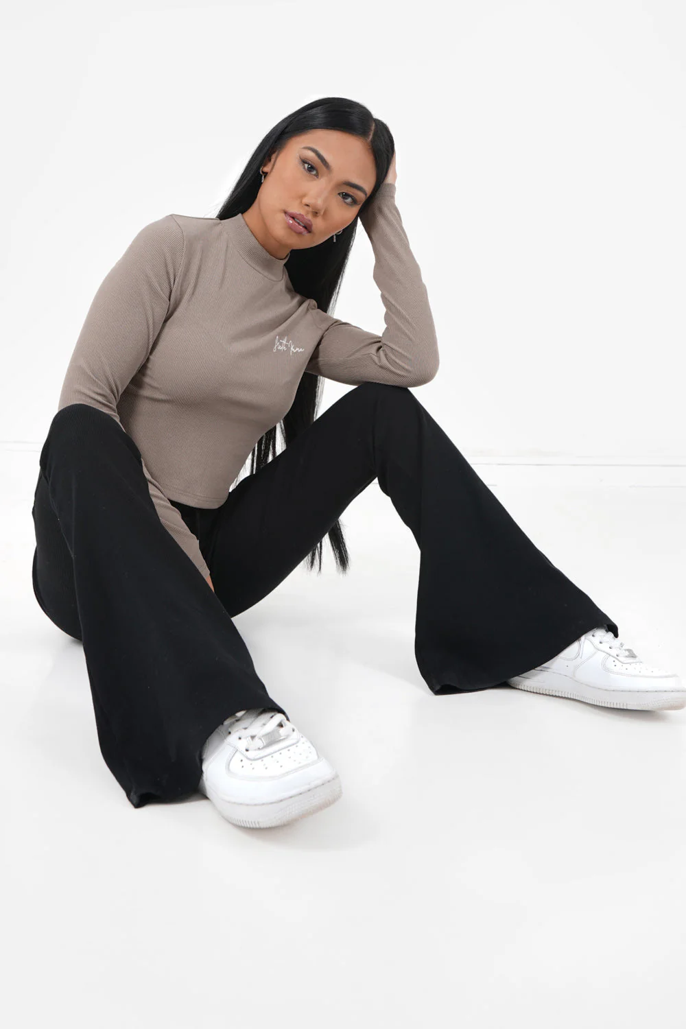 Pantalon flare Noir - Image 2