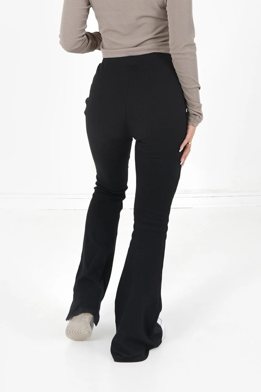 Pantalon flare Noir - Image 5