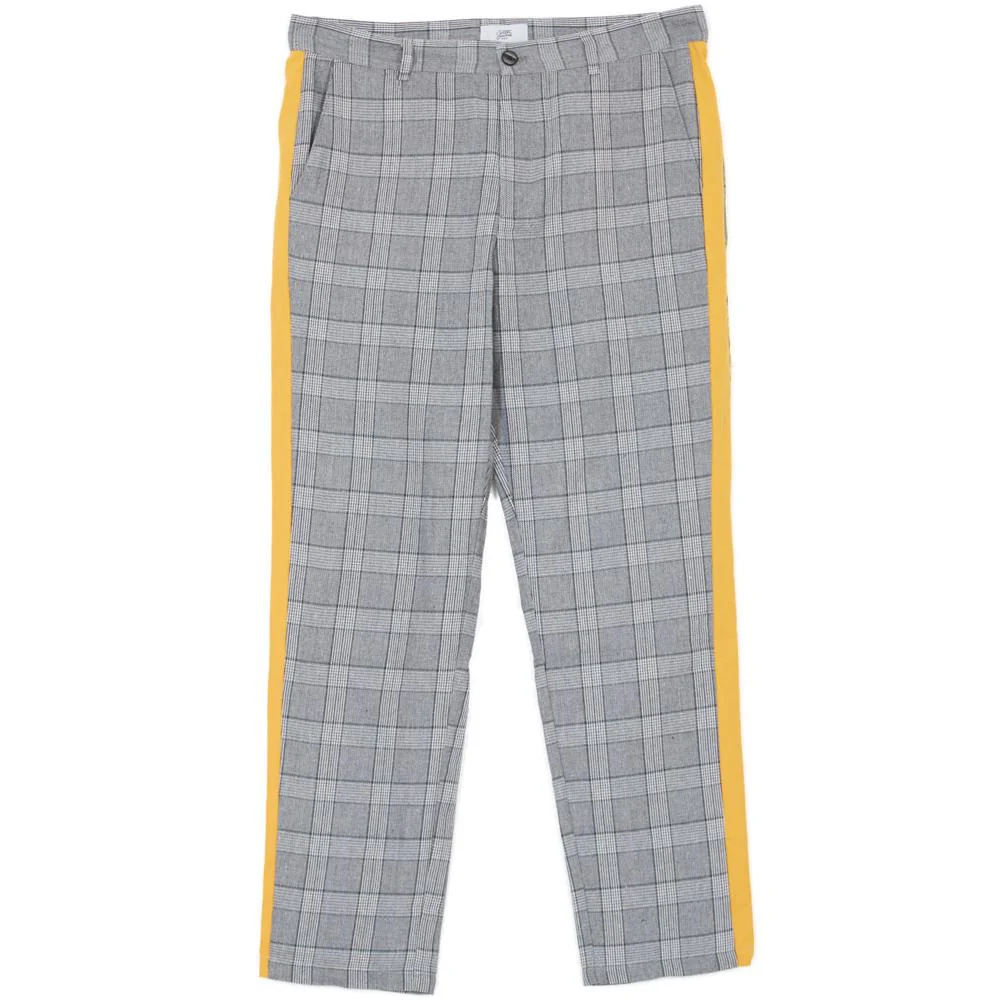 Pantalon Prince de Galles gris jaune - Image 4