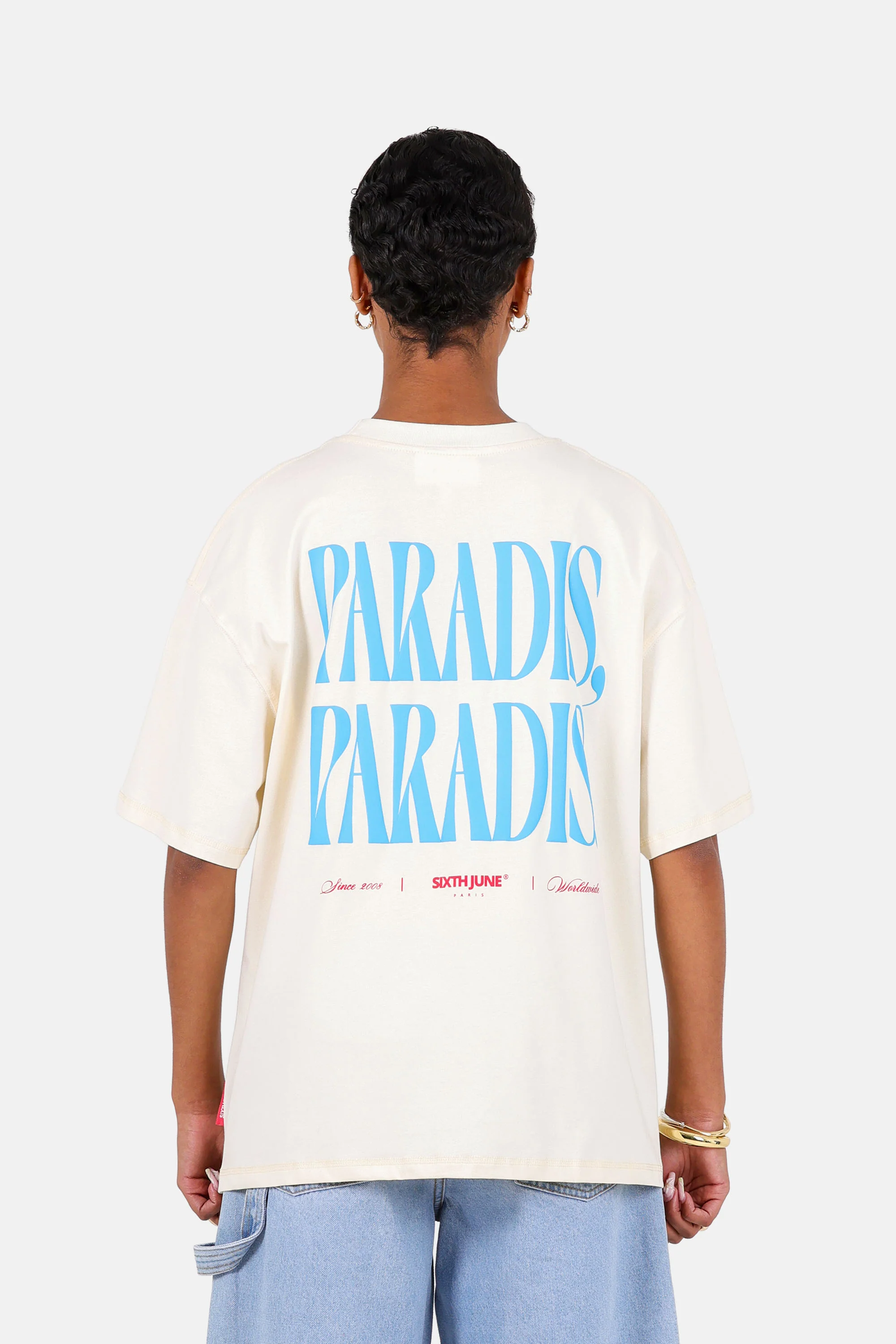PARADIS printed s/s t-shirt
